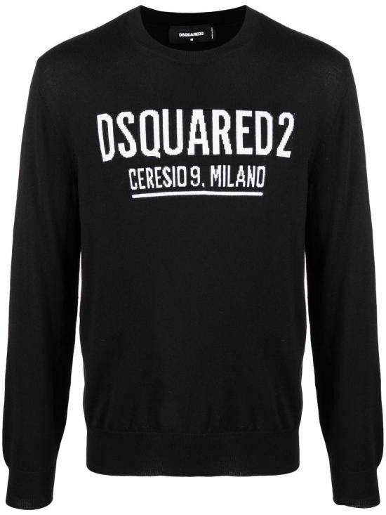 Dsquared2 DSQUARED2 Men Sweater S71HA1121 S17435961 Black Size US S / EU 44-46 / 1 - 1 Thumbnail