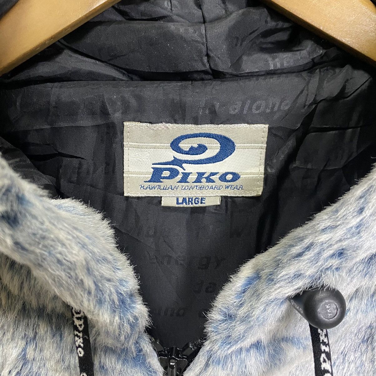 Japanese Brand Piko Hawaiian arclic hoodie jacket Size US L / EU 52-54 / 3 - 16 Thumbnail