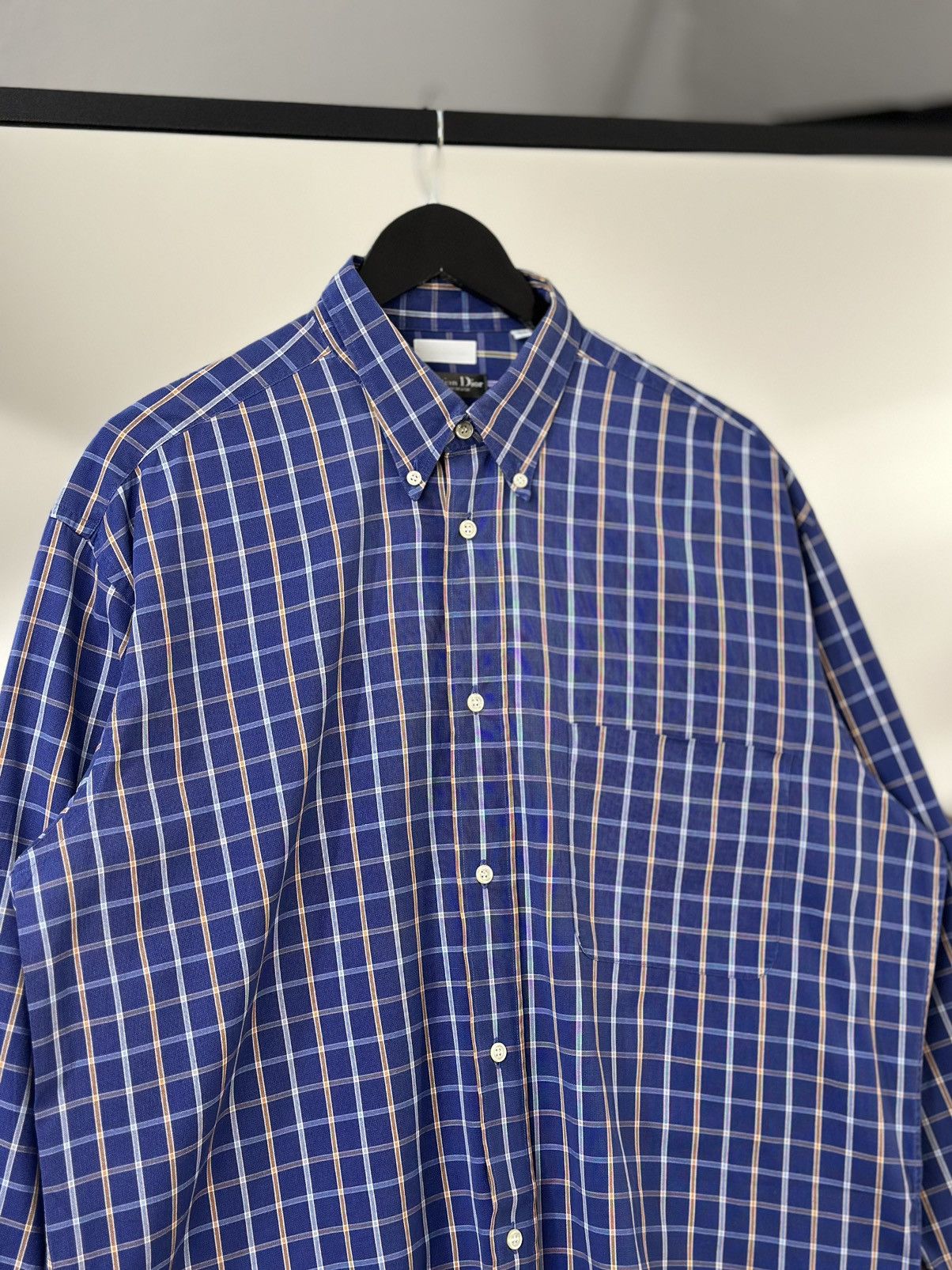 Dior Vintage Christian Dior Monsieur France Luxury Shirt Loro Size US XL / EU 56 / 4 - 7 Thumbnail