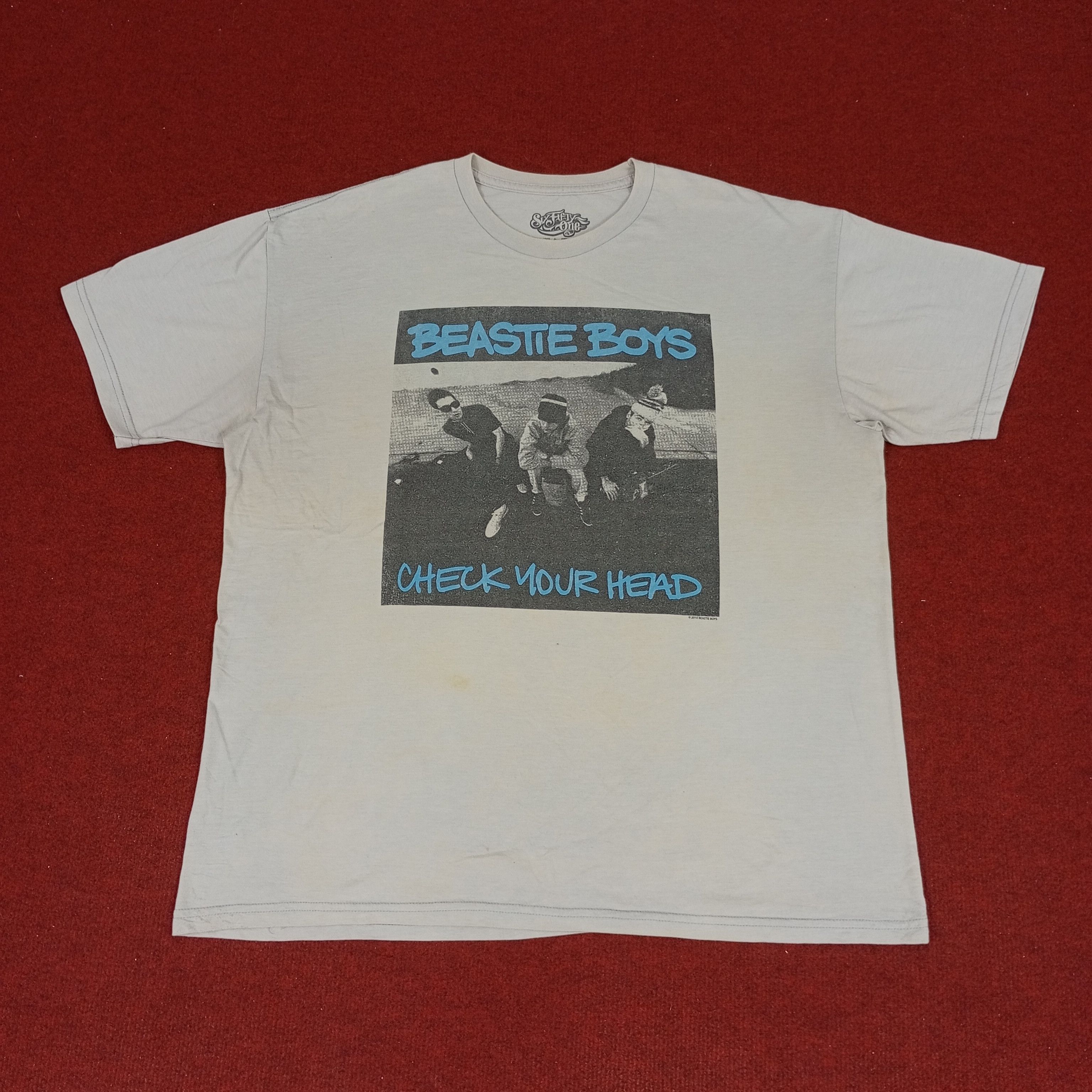 Band Tees × Vintage Beastie Boys Check Your Hand Band Music Tshirt Size US XL / EU 56 / 4 - 1 Thumbnail
