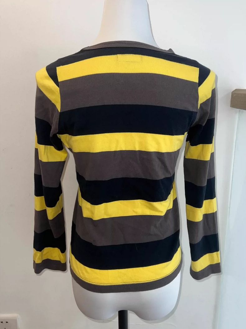 Undercover UNDERCOVER size os 2000 Black and Yellow Stripe Mid Sleeve Size US M / EU 48-50 / 2 - 3 Thumbnail