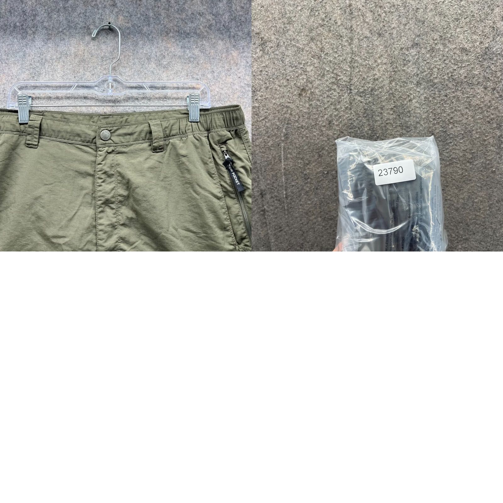 The North Face The North Face Shorts Men 38 Green Nylon Hiking Casual Short Sl as h Pocket 8in Flat Front Regular Mid Rise Vintage No N/A Size US 38 / EU 54 - 9 Thumbnail