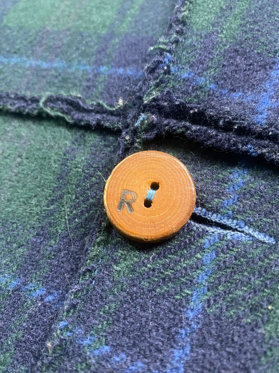 45rpm Vintage R by 45RPM Plaid Wool Jacket Size US L / EU 52-54 / 3 - 4 Thumbnail