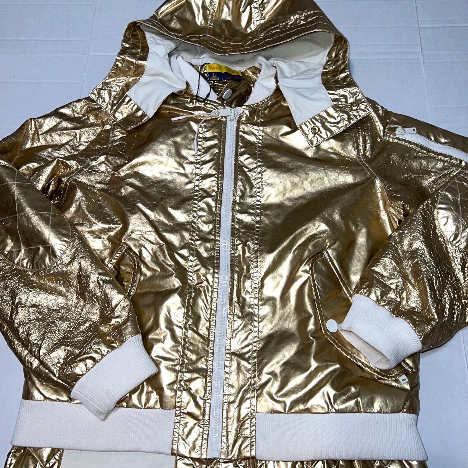 Burton L.A.M.B. By Burton DryRide Gold Metallic Jacket & Vest Large Size L / US 10 / IT 46 - 2 Thumbnail