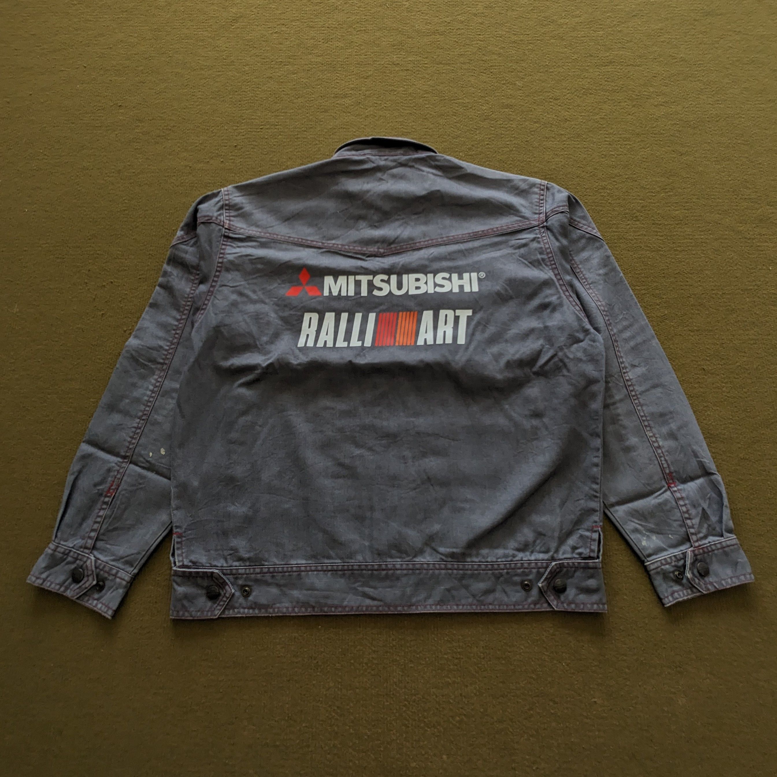 Other Vintage MITSUBISHI RALLI ART Racing Uniform Jacket Size US M / EU 48-50 / 2 - 1 Thumbnail