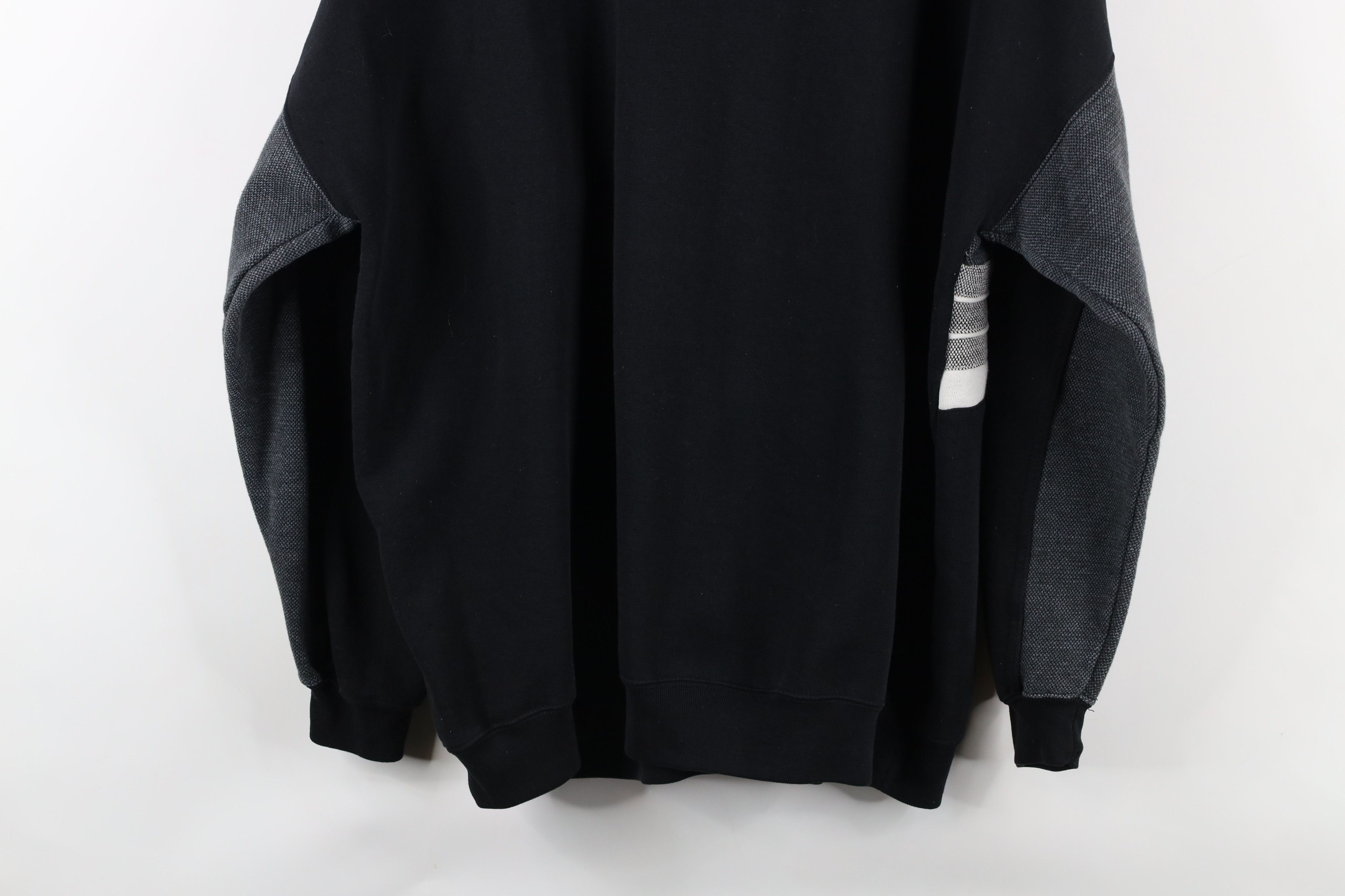 Vintage Vintage 90s Streetwear Block Collared Pullover Sweatshirt Size US XL / EU 56 / 4 - 8 Thumbnail