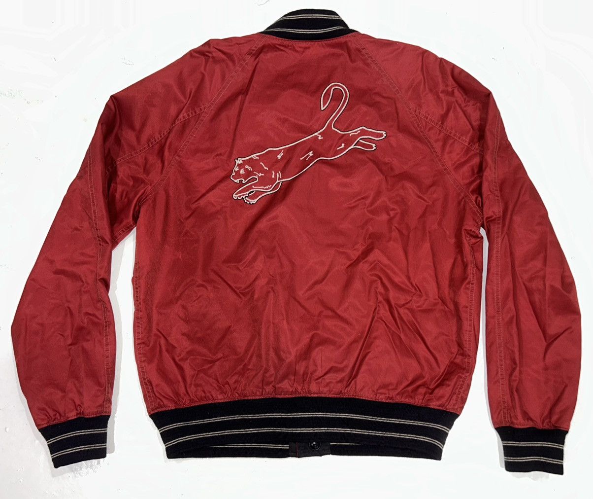 Polo Ralph Lauren Rare Reversible Polo Ralph Lauren Varsity Jacket Red & Black Size US M / EU 48-50 / 2 - 2 Thumbnail
