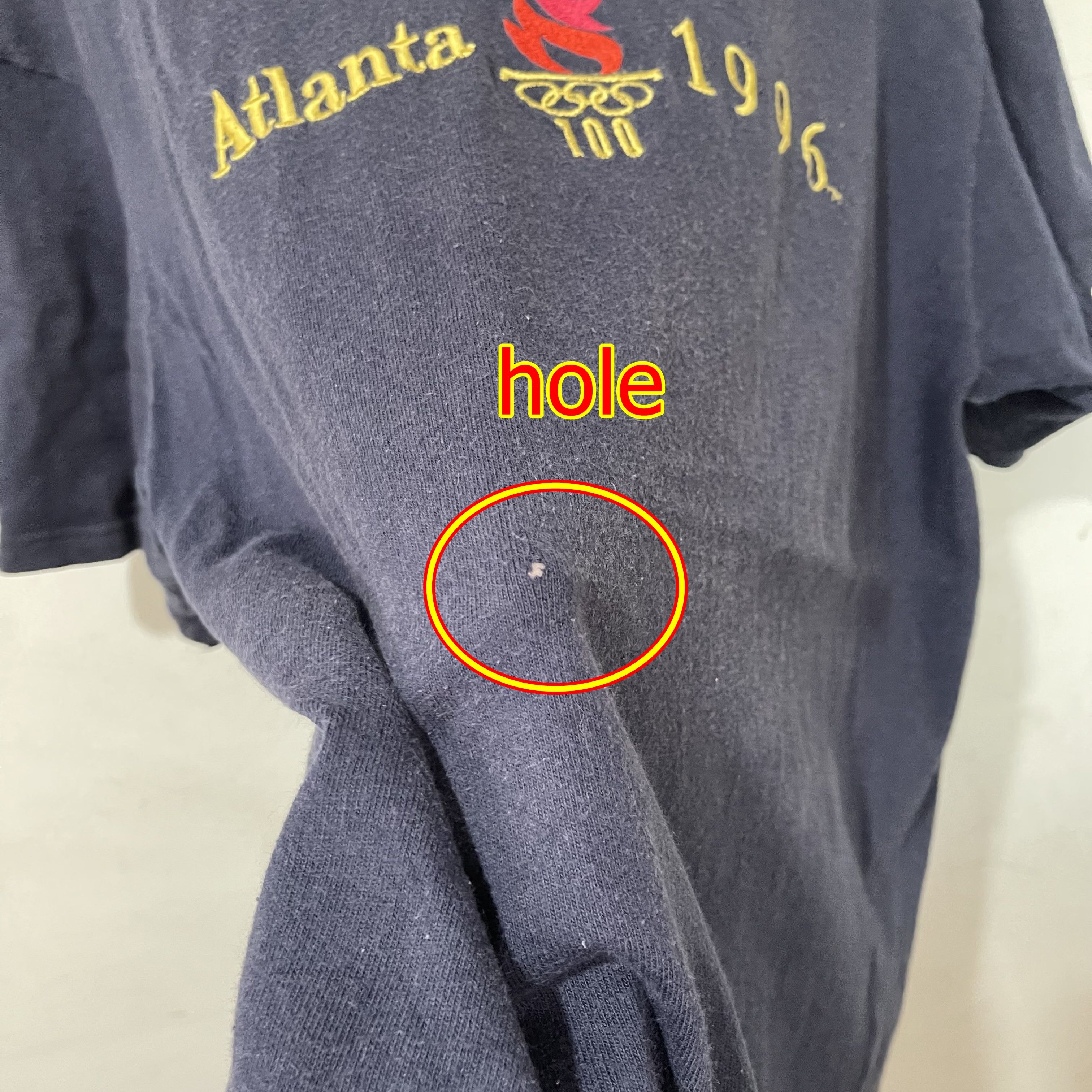 USA Olympics Vintage 1996 Atlanta Olympics T-Shirt Size US L / EU 52-54 / 3 - 6 Thumbnail