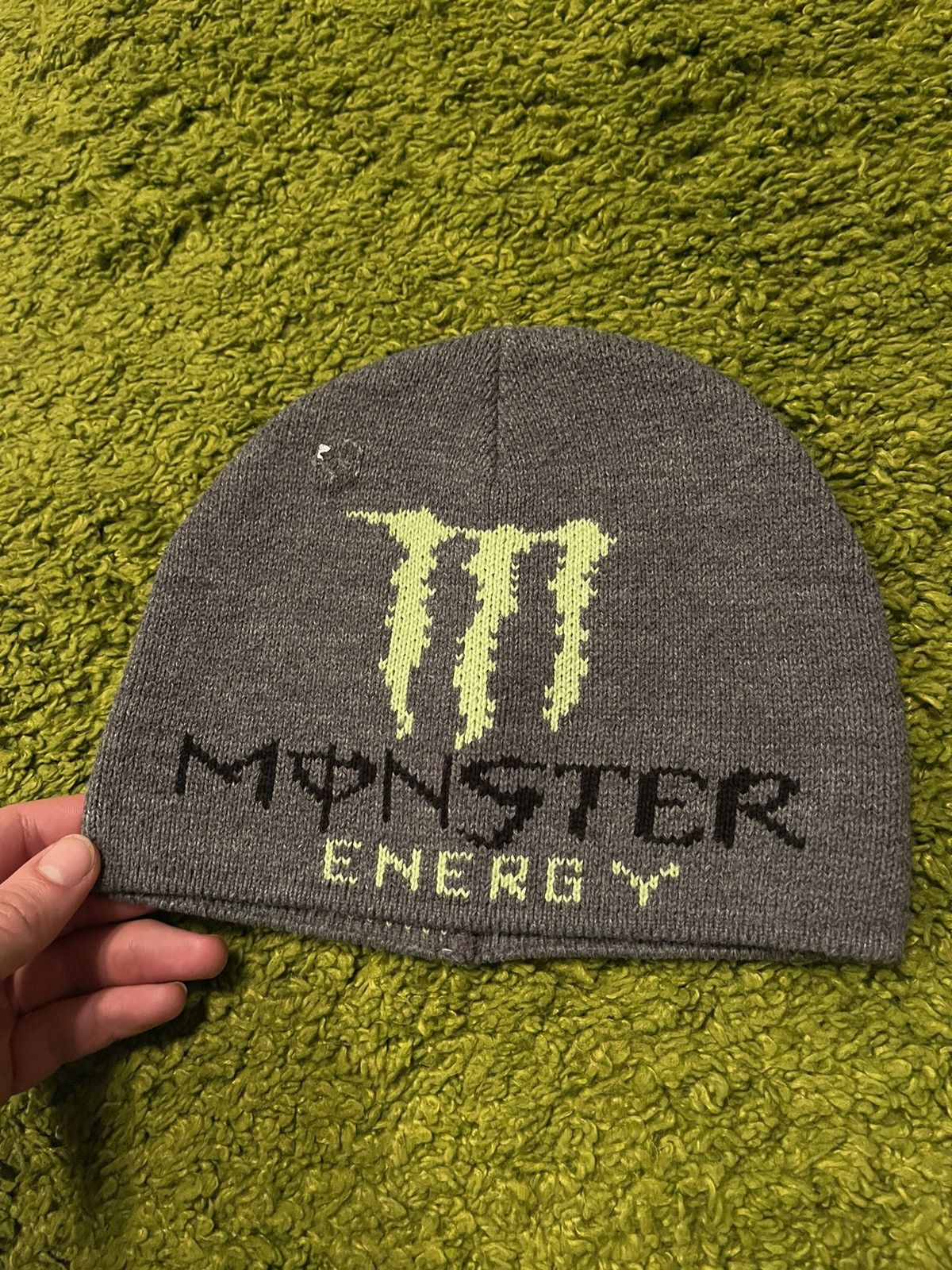 Vintage Monster energy Y2K vintage racing style hat Size ONE SIZE - 2 Thumbnail