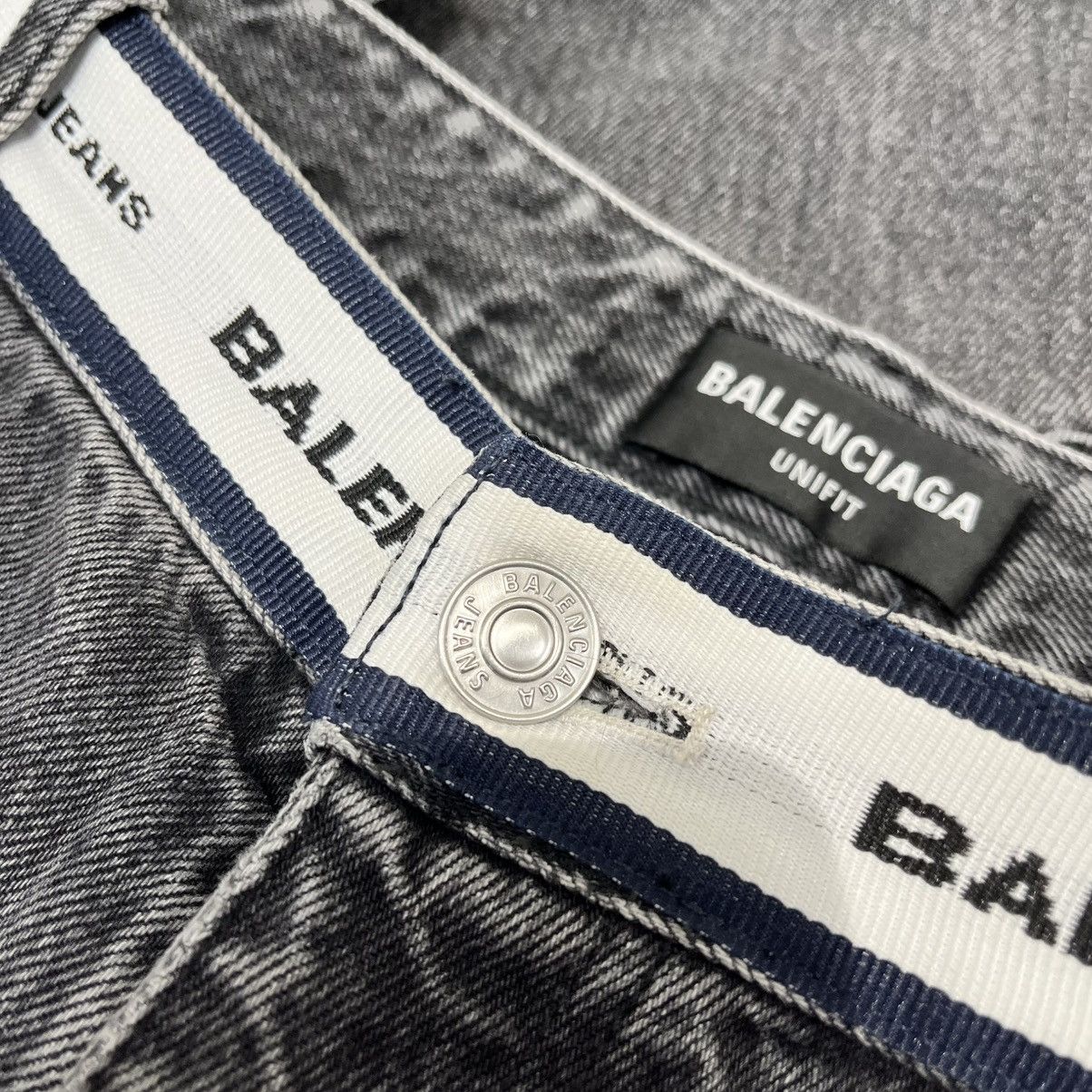 Balenciaga Balenciaga Denim Pants Black Size US 30 / EU 46 - 4 Thumbnail
