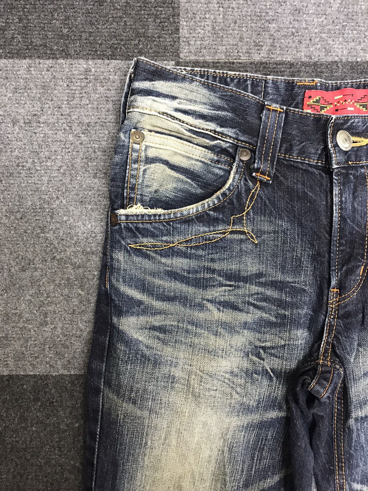 Edwin Flare Archival Westerner Design EDWIN Jeans Size US 30 / EU 46 - 9 Thumbnail