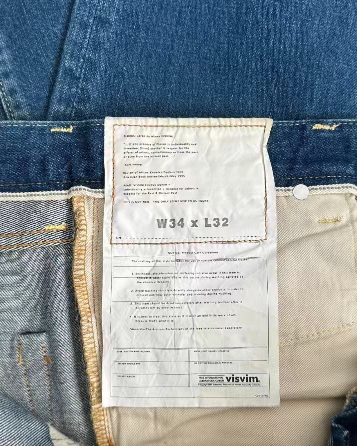 Visvim visvim 10aw 04d5 jeans 2412-Nextarrow Size US 34 / EU 50 - 8 Thumbnail