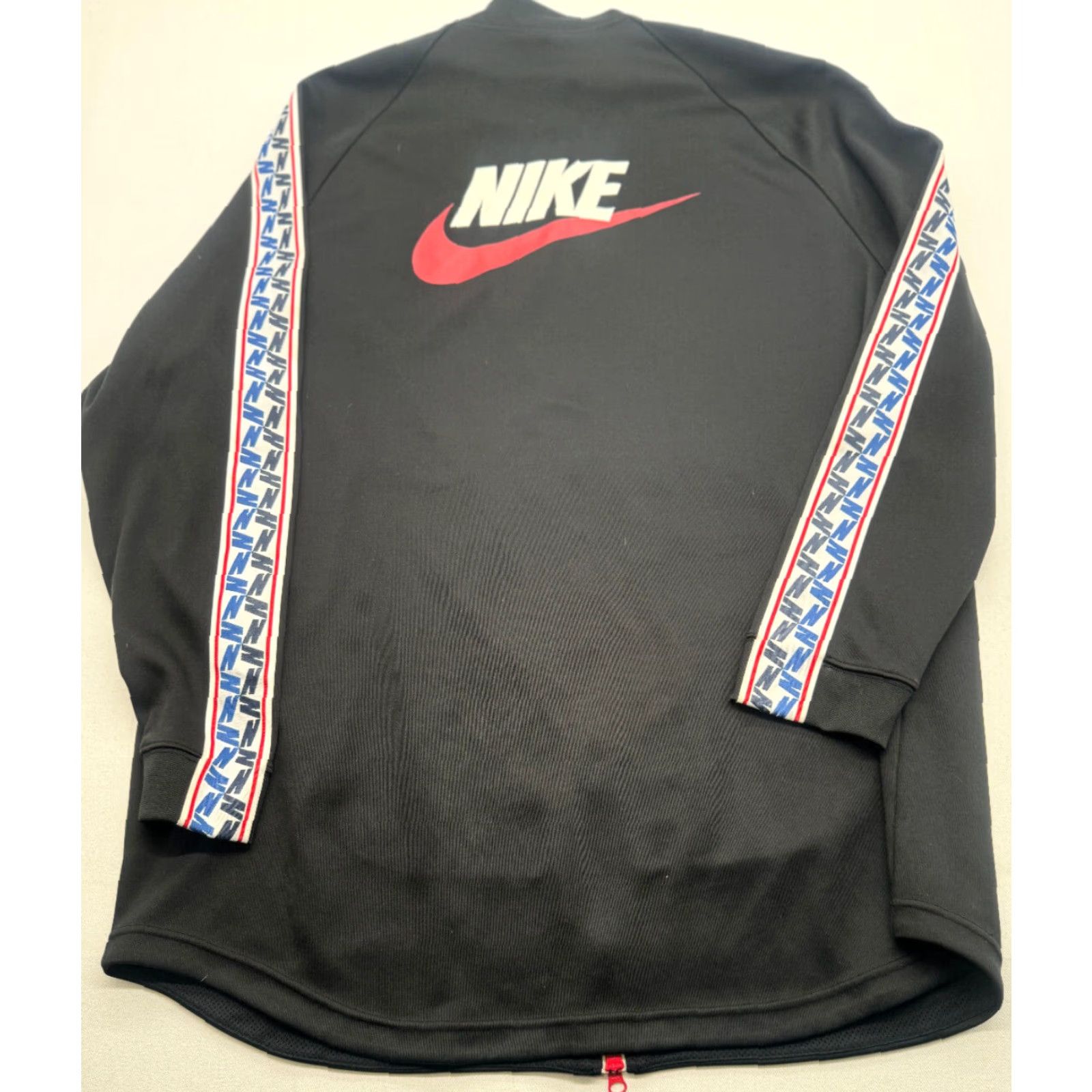 Nike Nike Track Jacket Shirt Men 2XL Black Sportswear Taped Side Stripe AJ2681-010 Size US XXL / EU 58 / 5 - 7 Thumbnail
