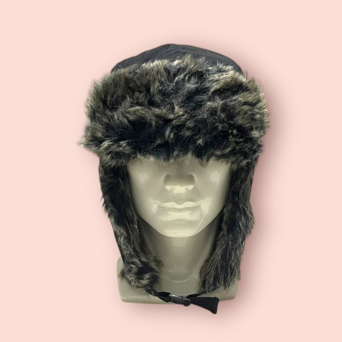 H&M × Vintage VINTAGE H&M FUR TRAPPER HAT ALT BEANIE Size ONE SIZE - 8 Thumbnail