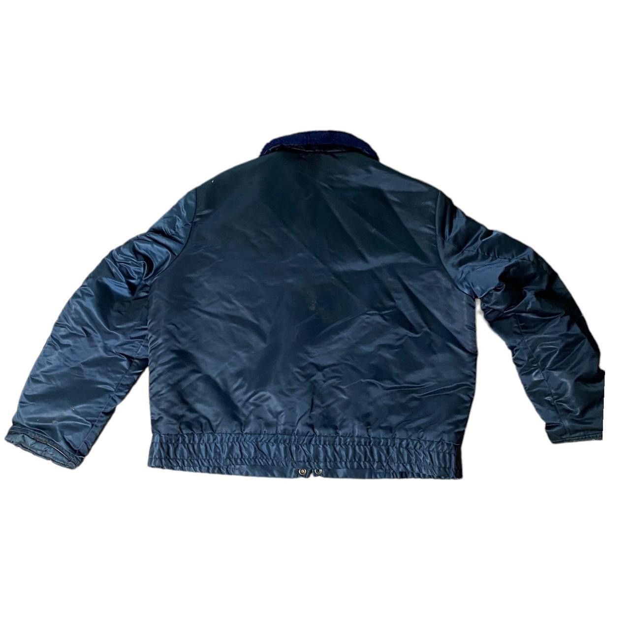 Vintage Hand-painted up cycle unisex bomber jacket. Size US L / EU 52-54 / 3 - 2 Thumbnail