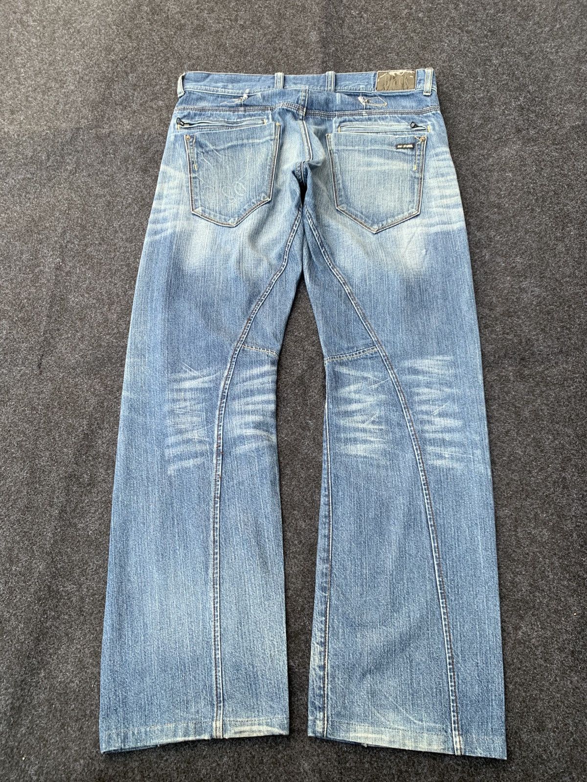 Number (N)ine BACK NUMBER BLACK JEAN LIKE NUMBER NINE. Size US 35 - 11 Thumbnail
