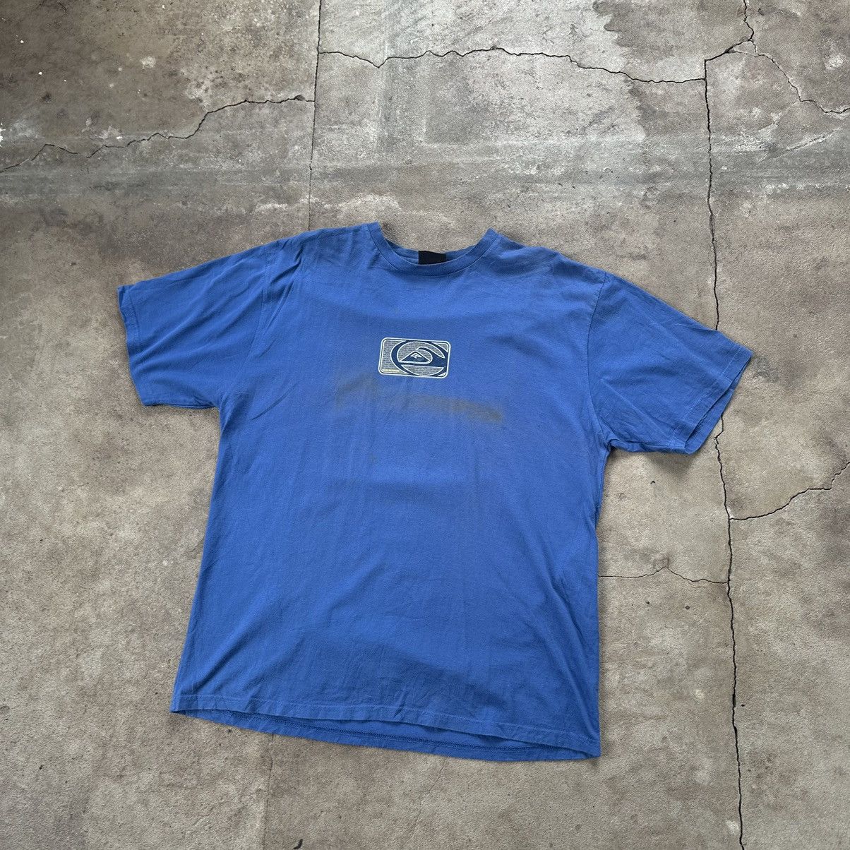 Quiksilver × Vintage Vintage 90’s Quiksilver Hawaii Navy Surf Graphic T-Shirt Men Size US L / EU 52-54 / 3 - 8 Thumbnail