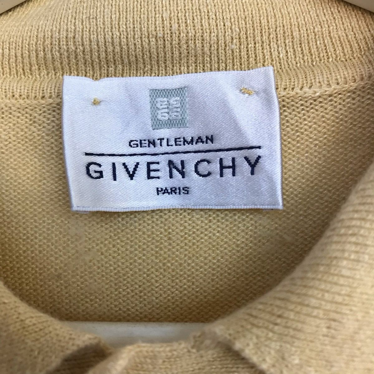 Givenchy Vintage Gentlemen Givenchy collar polos knitted Size US M / EU 48-50 / 2 - 5 Thumbnail