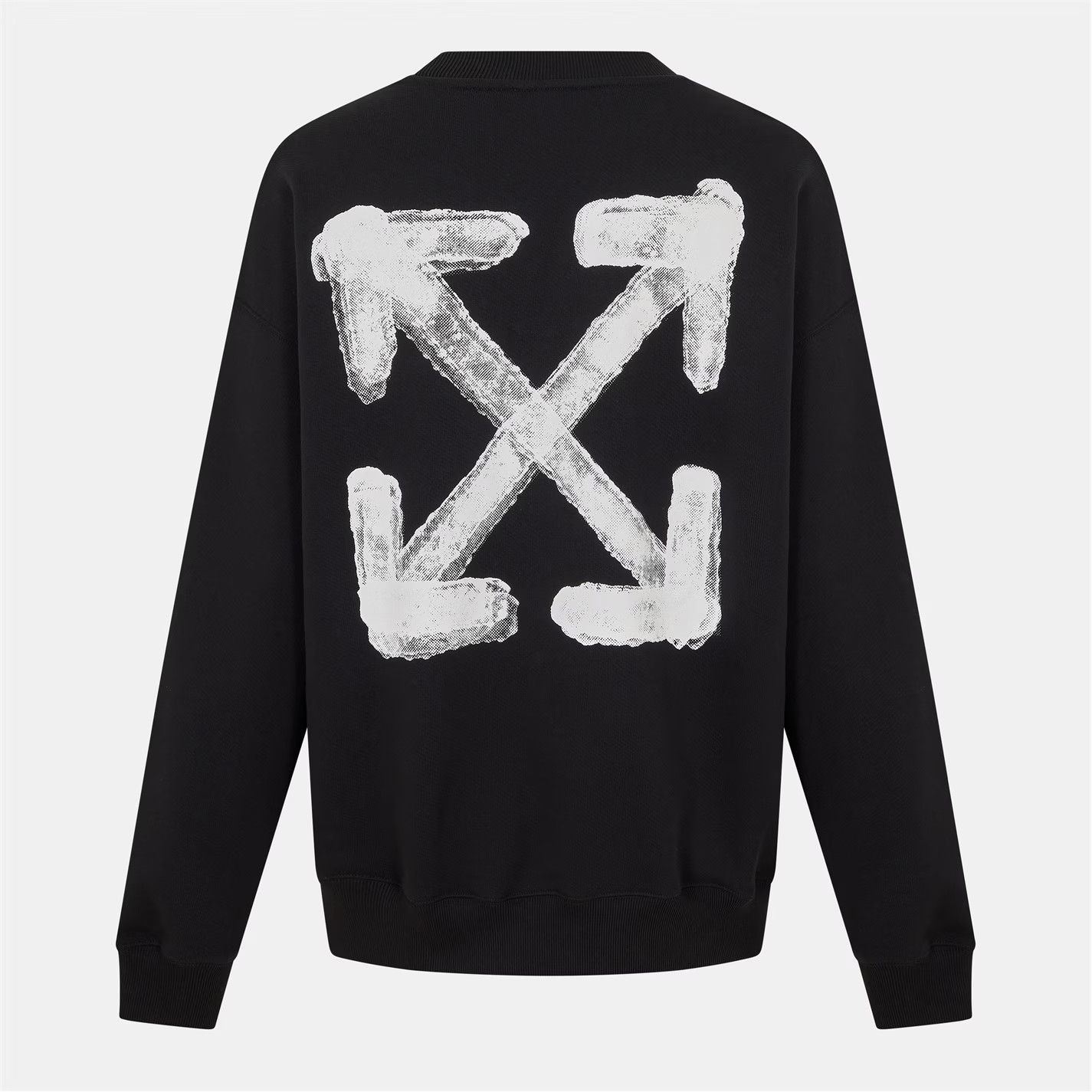 Off-White o1g2r1mq0226 Skate Graphic Relaxed Fit Crew Sweatshirt Black Size US XL / EU 56 / 4 - 2 Thumbnail