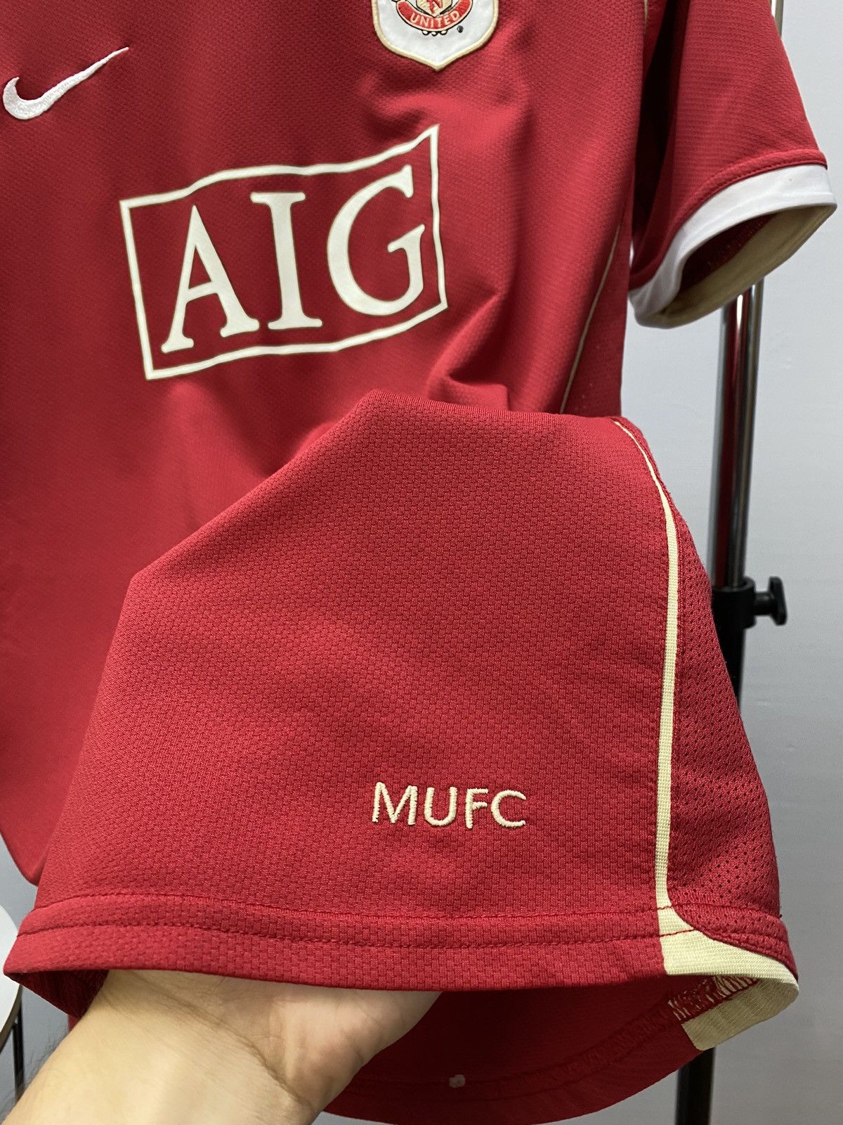 Vintage Manchester United vintage Nike Boys XL 2006-2007 jersey Size US S / EU 44-46 / 1 - 9 Thumbnail