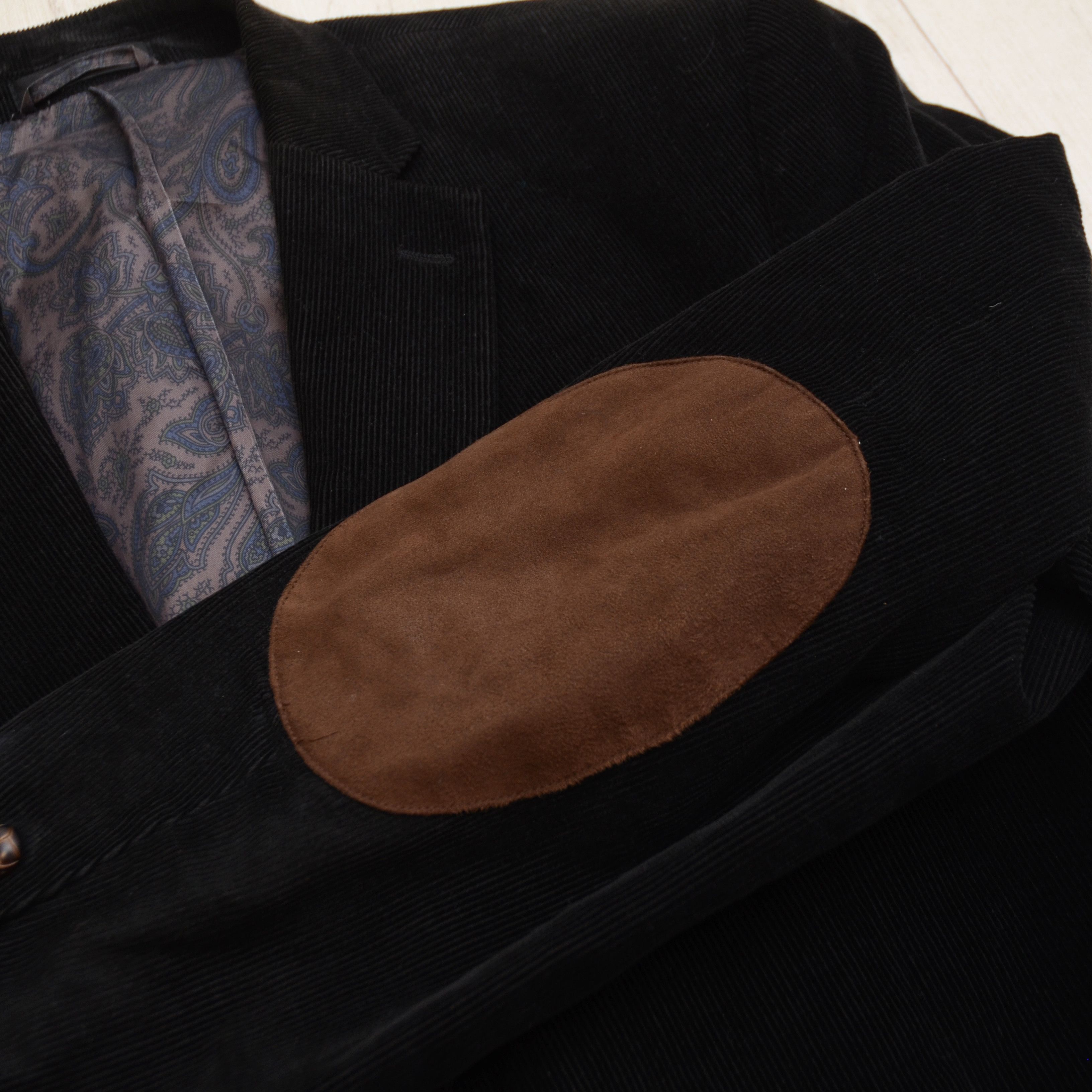 Ralph Lauren Ralph Lauren Corduroy Blazer Jacket R44 Elbow Patches Size 44R - 7 Thumbnail