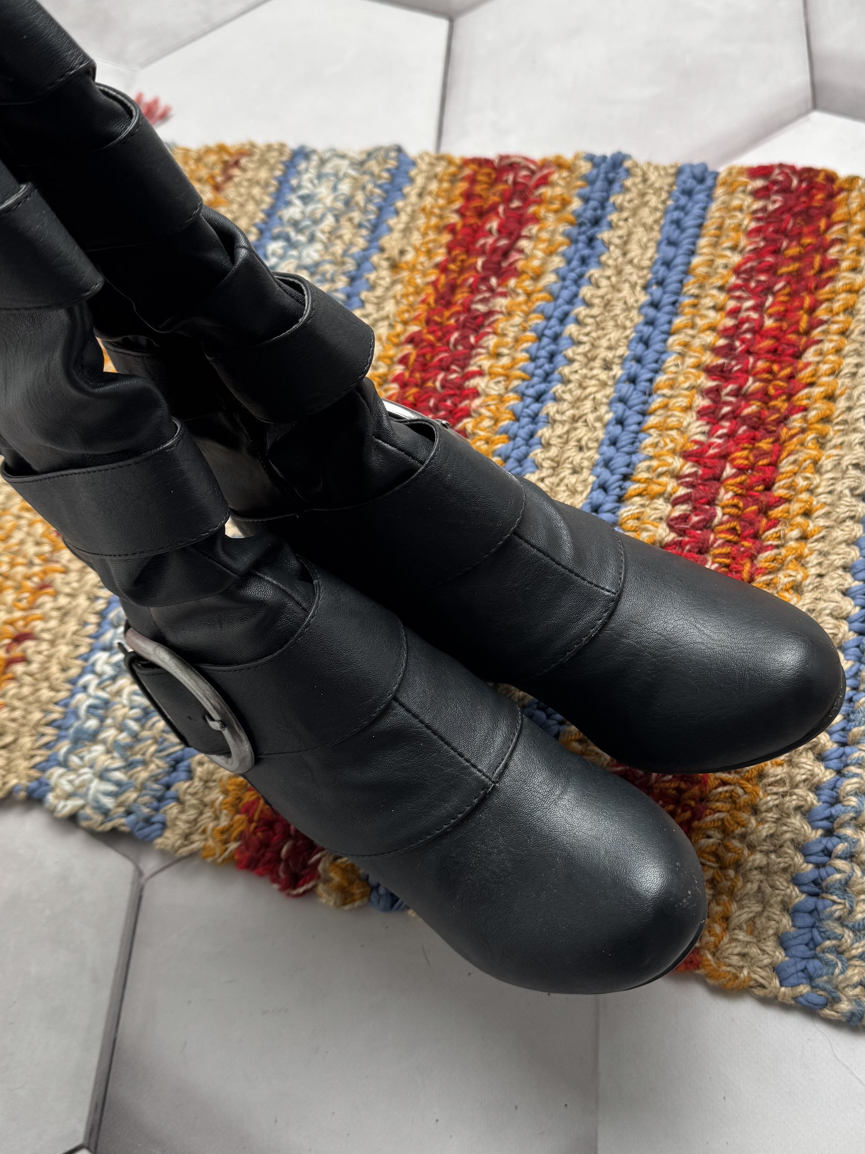 Vintage Vintage Boots With Straps (E4) Size US 6 / IT 36 - 7 Thumbnail