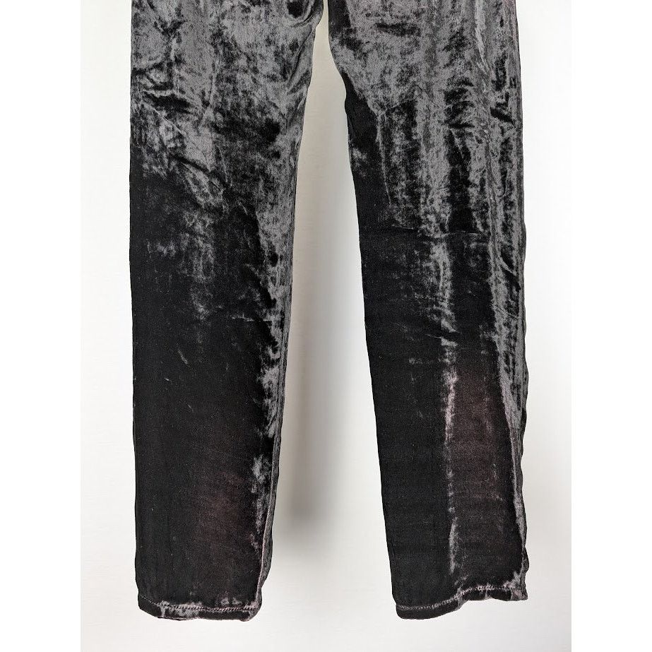 Saint Laurent Paris o1rshd1 Skinny 5 Pockets Pants Devore Pelo Black Light Beach Size US 30 / EU 46 - 13 Thumbnail