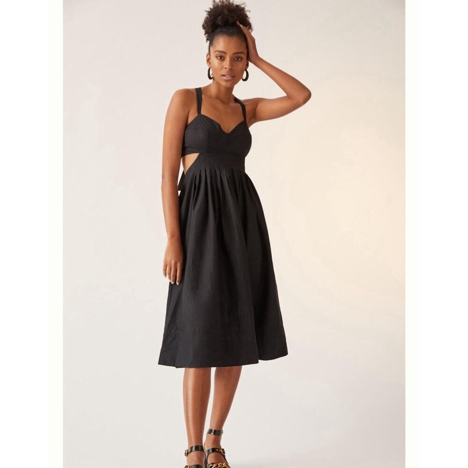 anthropologie maeve midi dress Maeve Eudora Midi Dress