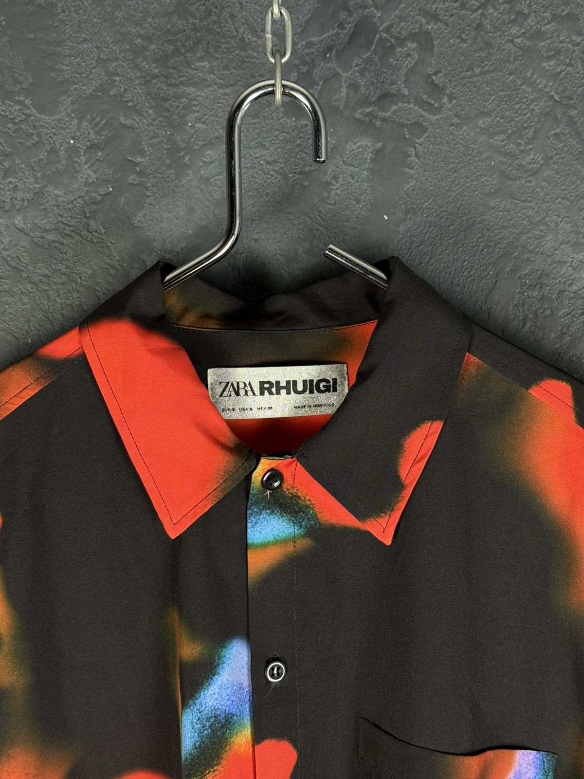 Rhude × Zara Zara x Rhuigi Rhude Button Up Short Sleeve Shirt Oversized Size US S / EU 44-46 / 1 - 6 Thumbnail