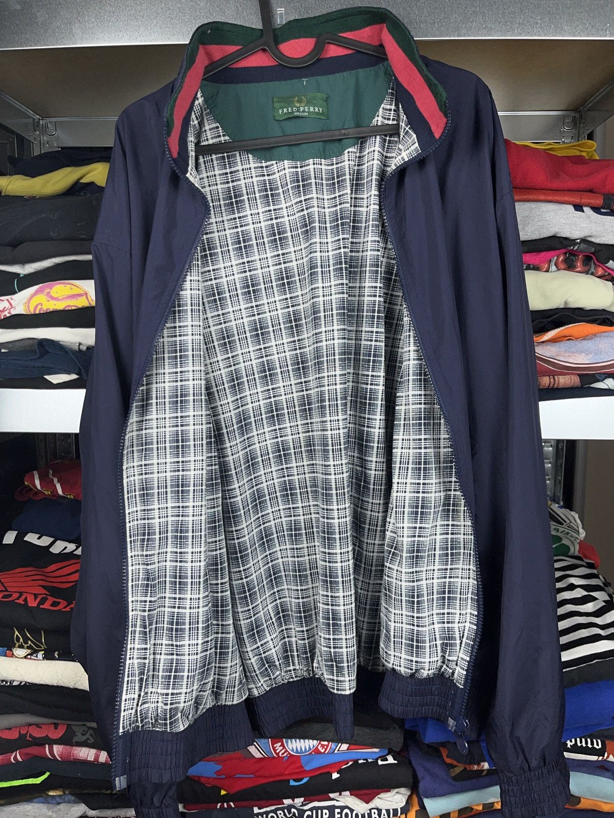 Fred Perry Fred Perry boxy harrington style bomber jacket casual Size US M / EU 48-50 / 2 - 4 Thumbnail