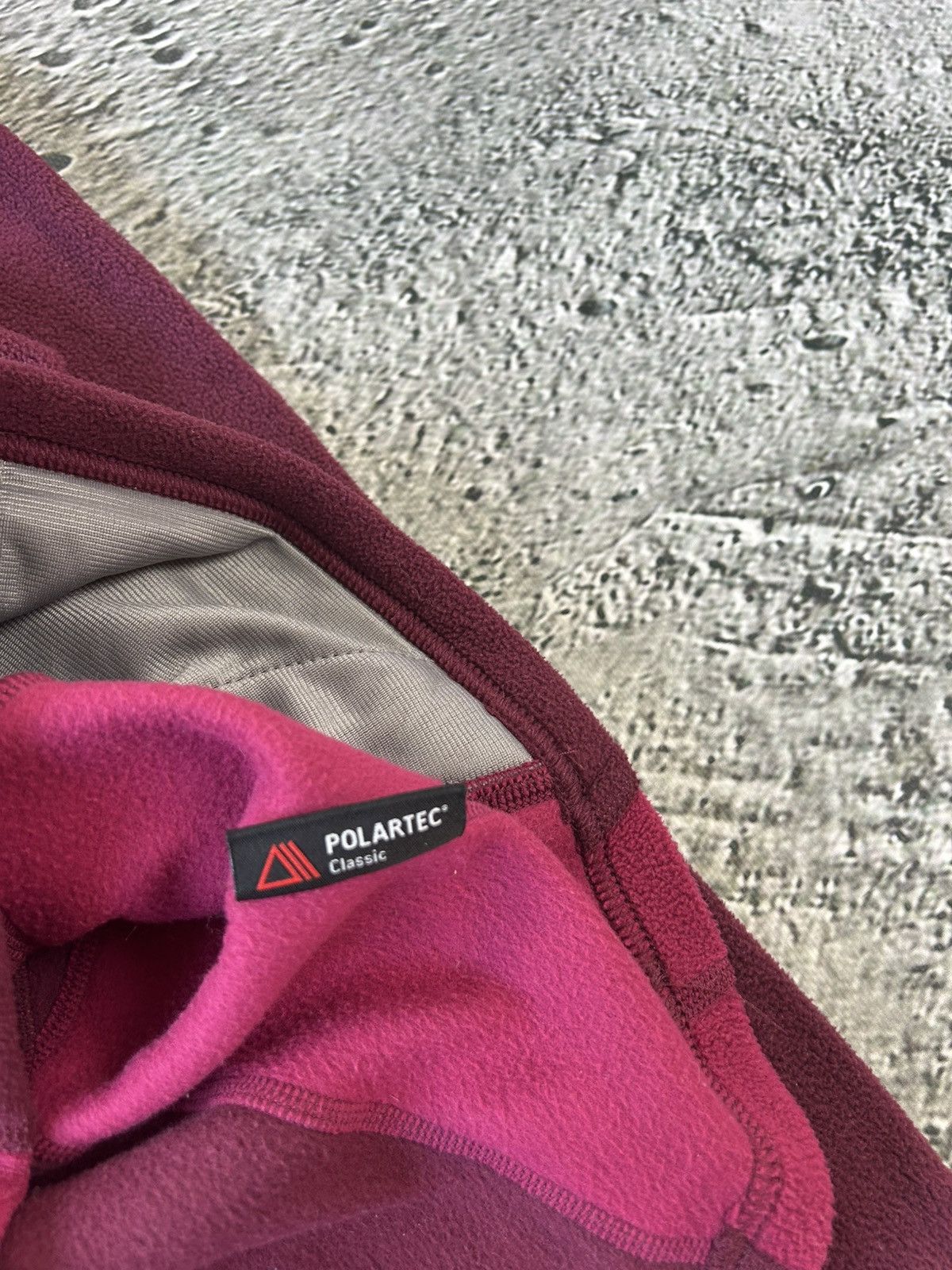 The North Face × Vintage The North Face fleece hoodie vintage pink halfzip Size S / US 4 / IT 40 - 6 Thumbnail