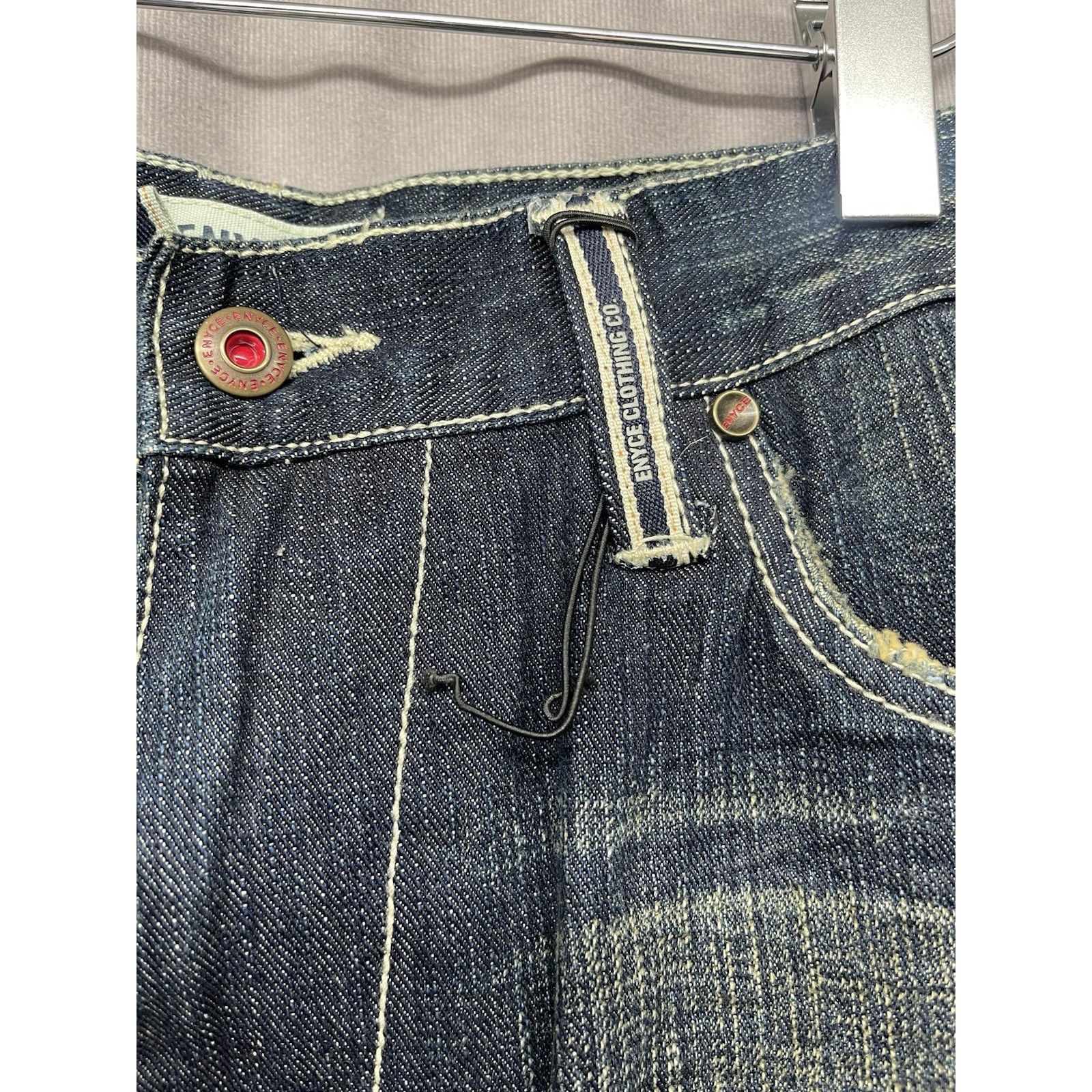 Enyce VTG Y2K Enyce Eagle Bomber Embroidery Jeans 40x32 Hip Hop Ba Size US 40 / EU 56 - 5 Thumbnail