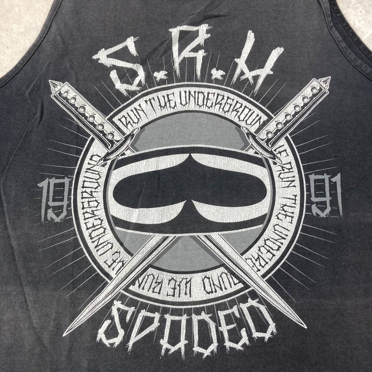 Vintage Vintage SRH Supporting Radical Habits Surf Skate Motocross Size US L / EU 52-54 / 3 - 2 Thumbnail