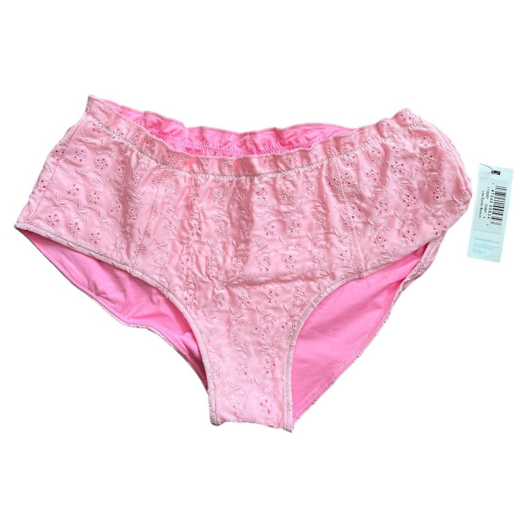 Other Frankies Bikinis Pink Swim Bikini Bottom, L Size ONE SIZE - 1 Thumbnail