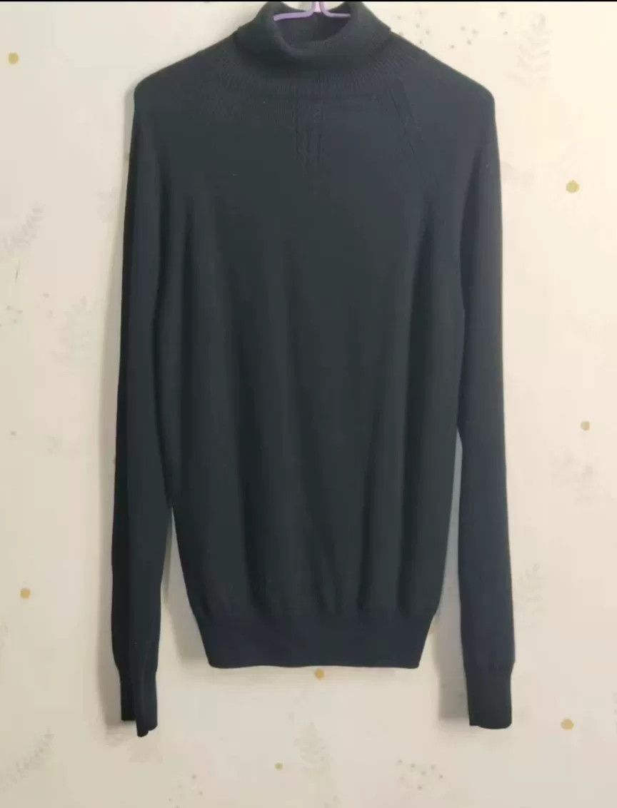 Saint Laurent Paris Saint Laurent Blue Wool Turtleneck Sweater Size US L / EU 52-54 / 3 - 1 Thumbnail