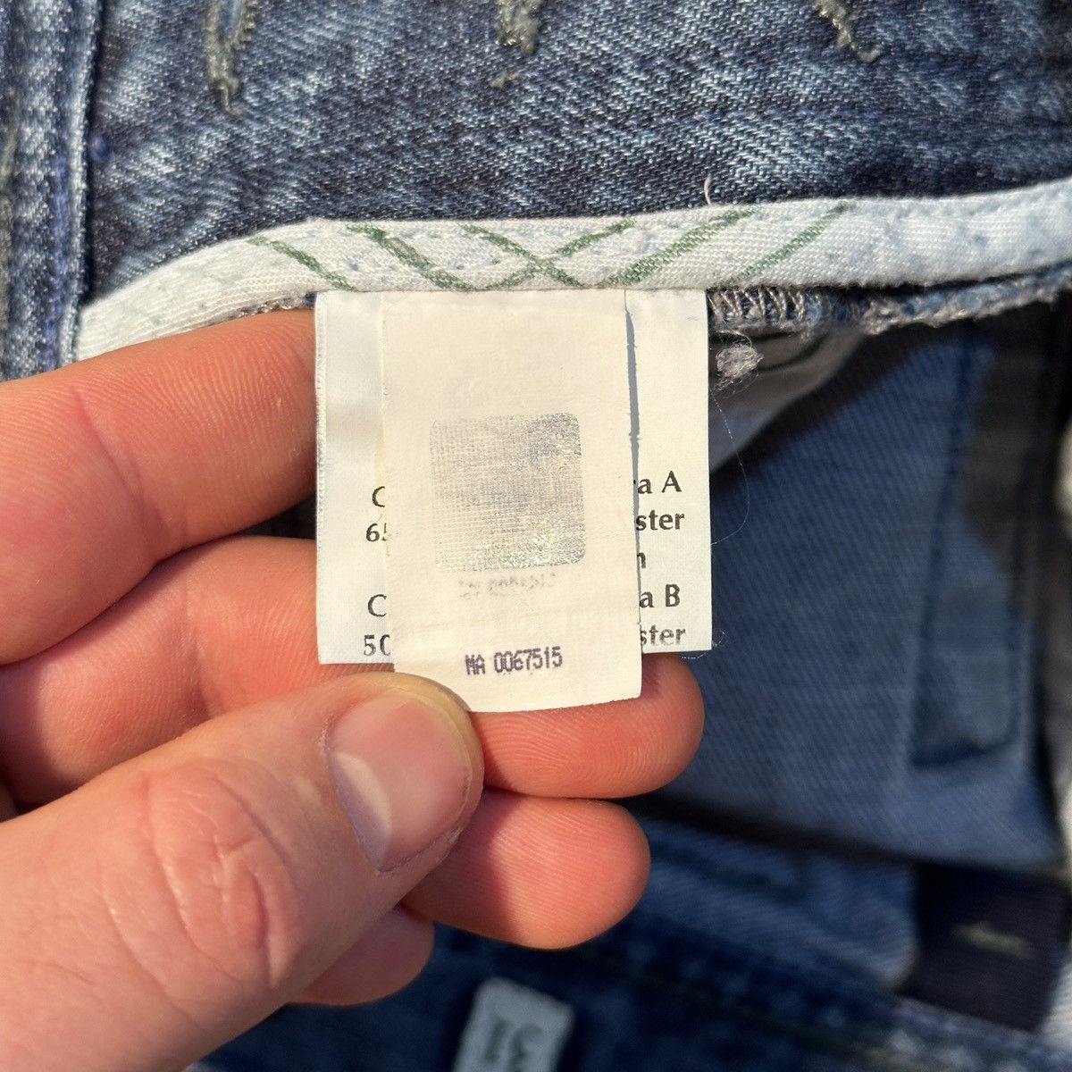 Borriello Napoli LUIGI BORRELLI NAPOLI JEANS Size US 31 - 12 Thumbnail
