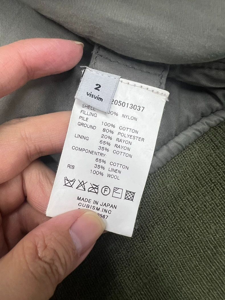 Visvim visvim 16aw ma1 ma-1 thorson clay dyed to make old cotton c Size US M / EU 48-50 / 2 - 8 Thumbnail