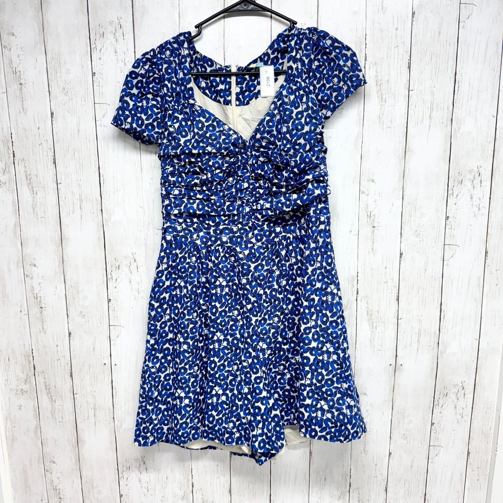 Anthropologie Anthropologie Leifnotes Size 12 Drafted Petals Romper Floral Size 34" / US 12 / IT 48 - 1 Thumbnail