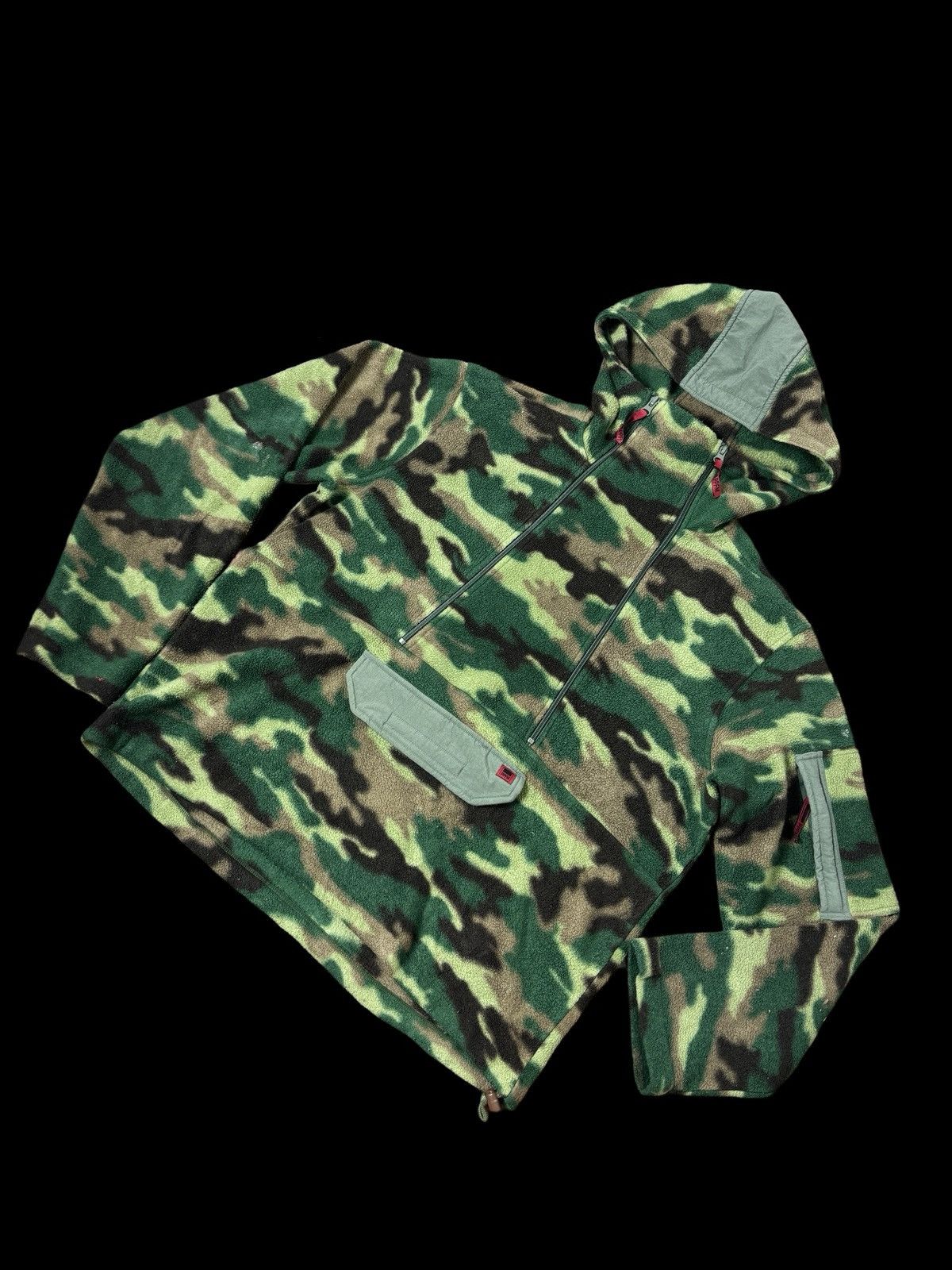 If Six Was Nine × Japanese Brand 🔥Rare! PPFM fleece Camo Anorax jacket Size US L / EU 52-54 / 3 - 1 Thumbnail