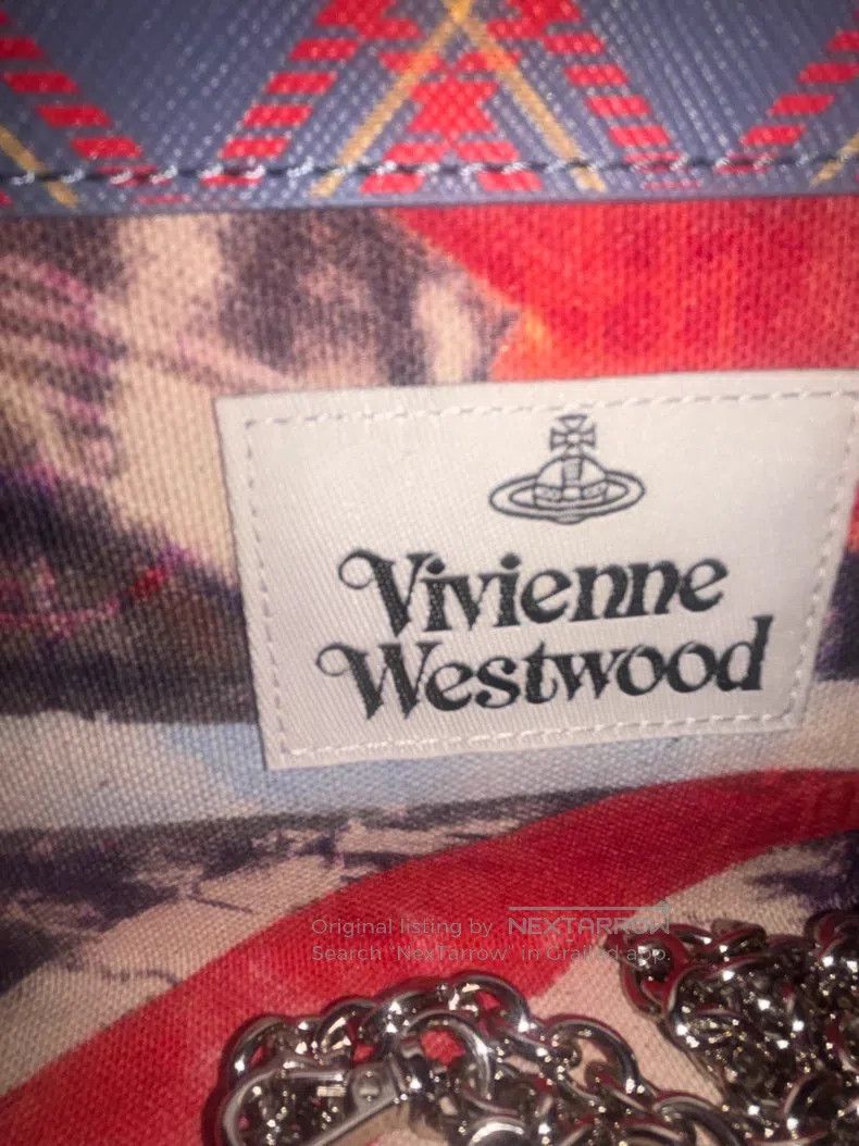 Vivienne Westwood Vivienne Westwood size os Powder blue plaid faux leather ha Size ONE SIZE - 3 Thumbnail