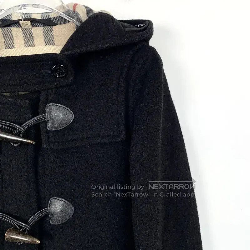 Burberry Burberry Women's Black Wool Duffle Coat. Size XS / US 0-2 / IT 36-38 - 3 Thumbnail