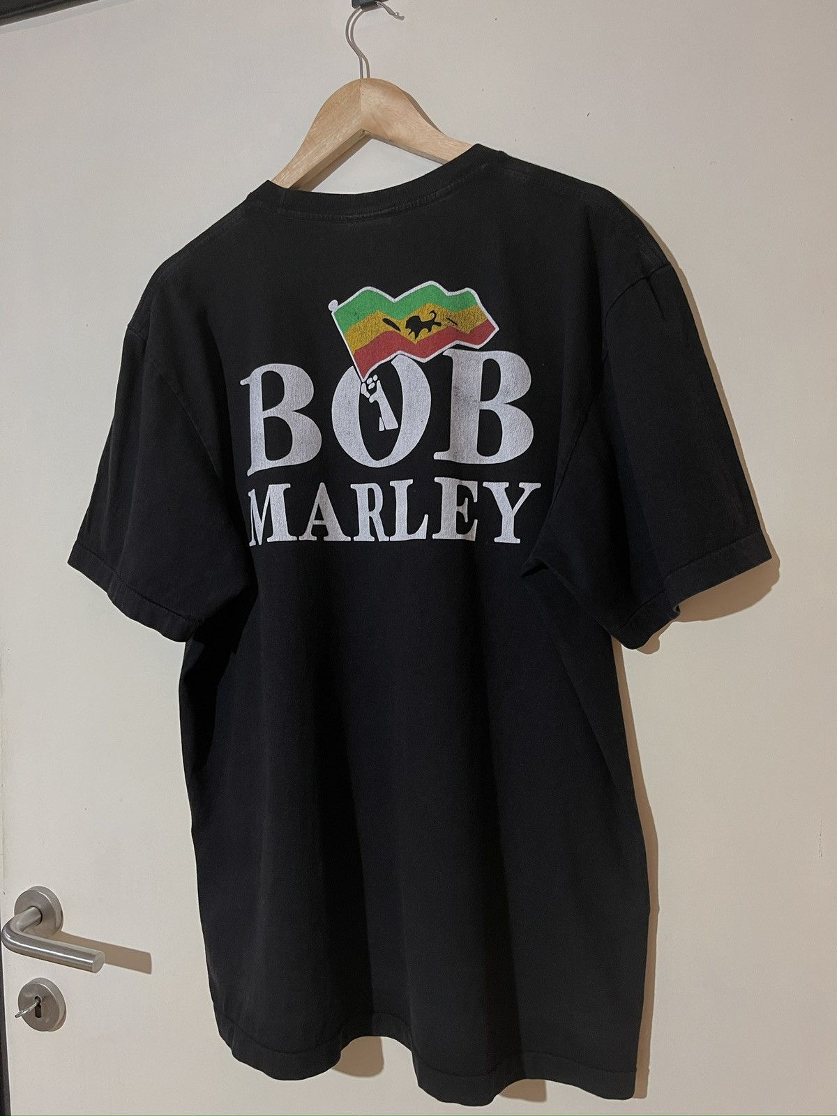 Bob Marley × Vintage Vintage 90’s Bob Marley Reggae Jamaica Graphic Tee Size US XL / EU 56 / 4 - 8 Thumbnail