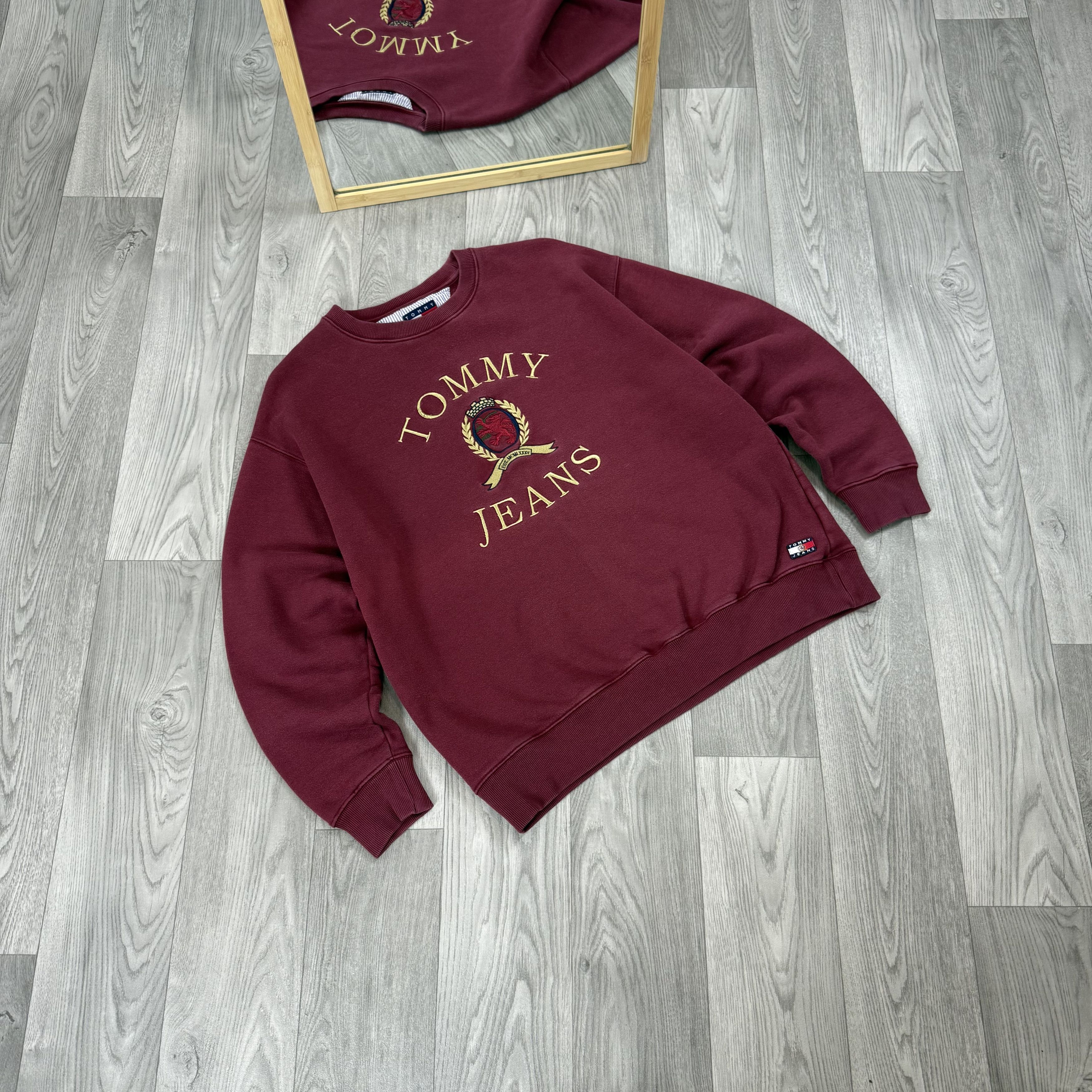 Tommy Jeans Tommy Jeans 90s Embroidered Crewneck Sweatshirt Size US XL / EU 56 / 4 - 2 Thumbnail