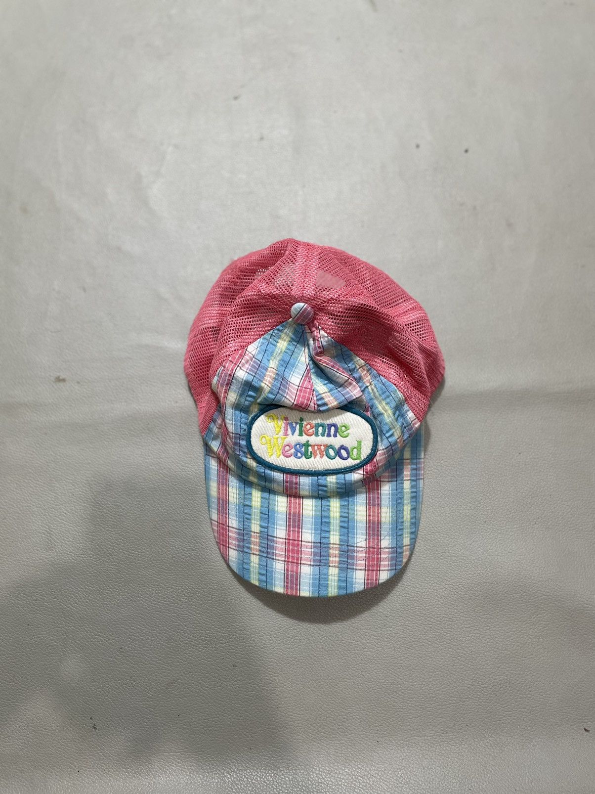 Vintage Vivienne Westwood Trucker Hat Logo Size ONE SIZE - 2 Thumbnail