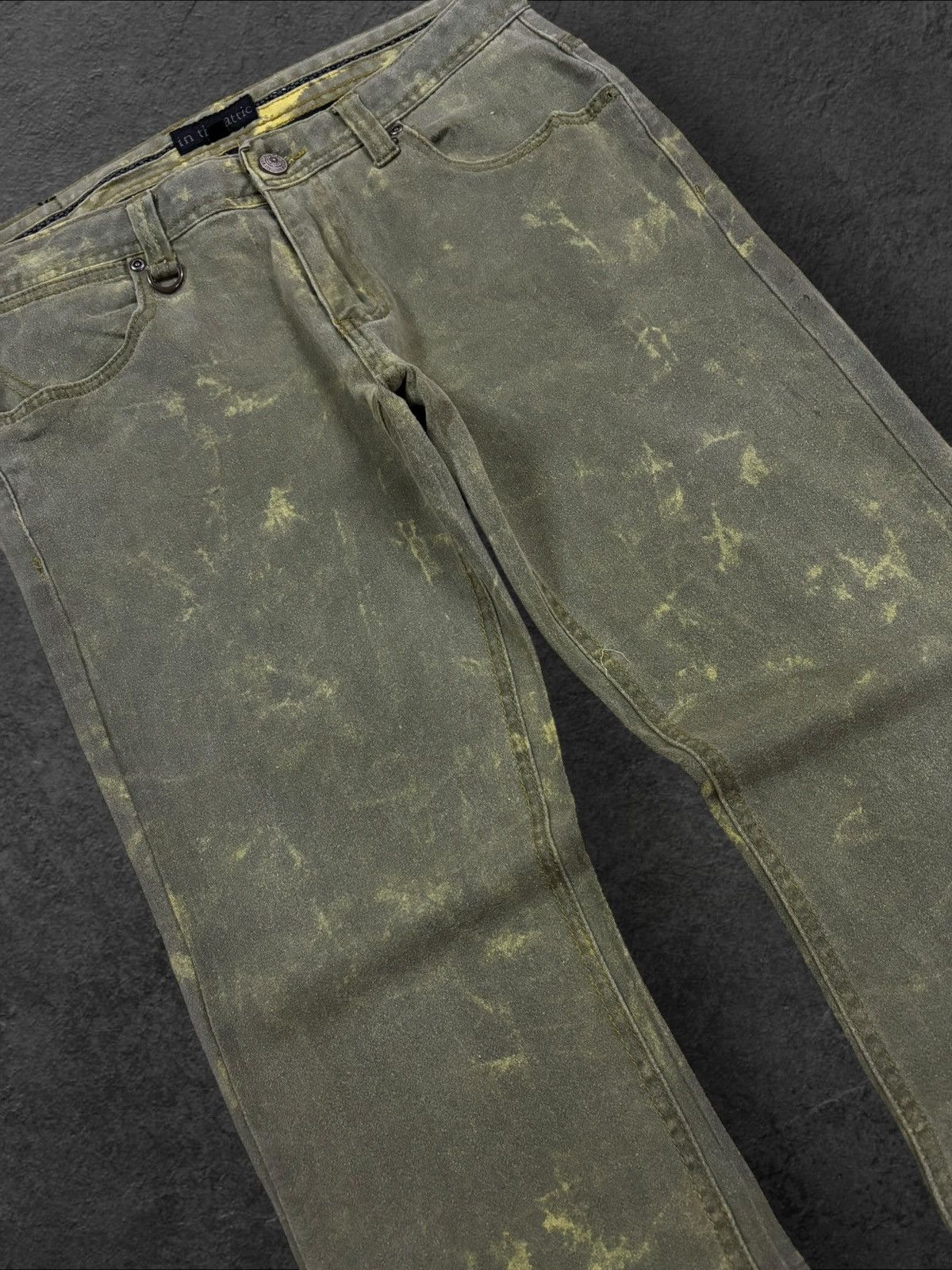 In The Attic In The Attic Homme Japan Punk Strecth Grunge Jeans Size US 32 / EU 48 - 4 Thumbnail