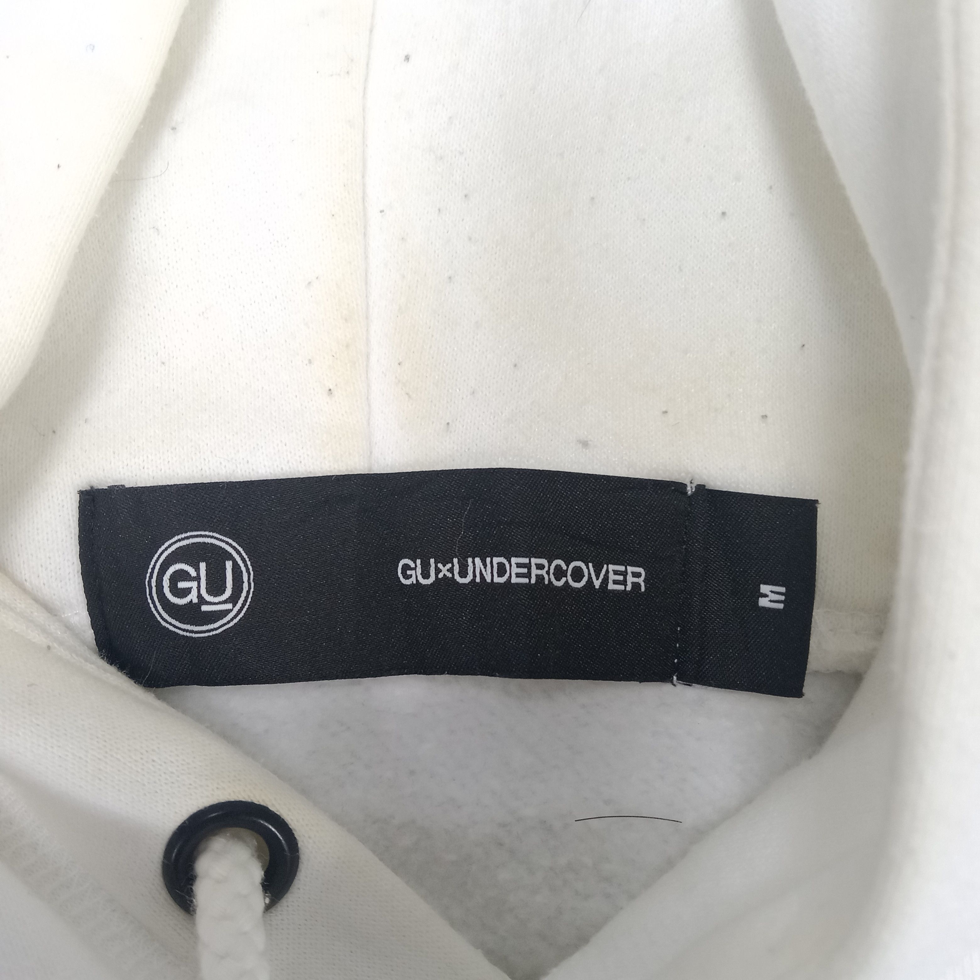 GU × Undercover × Vintage Gu x Undercover Japanese Brand Custom Art Hoodies Size US M / EU 48-50 / 2 - 6 Thumbnail