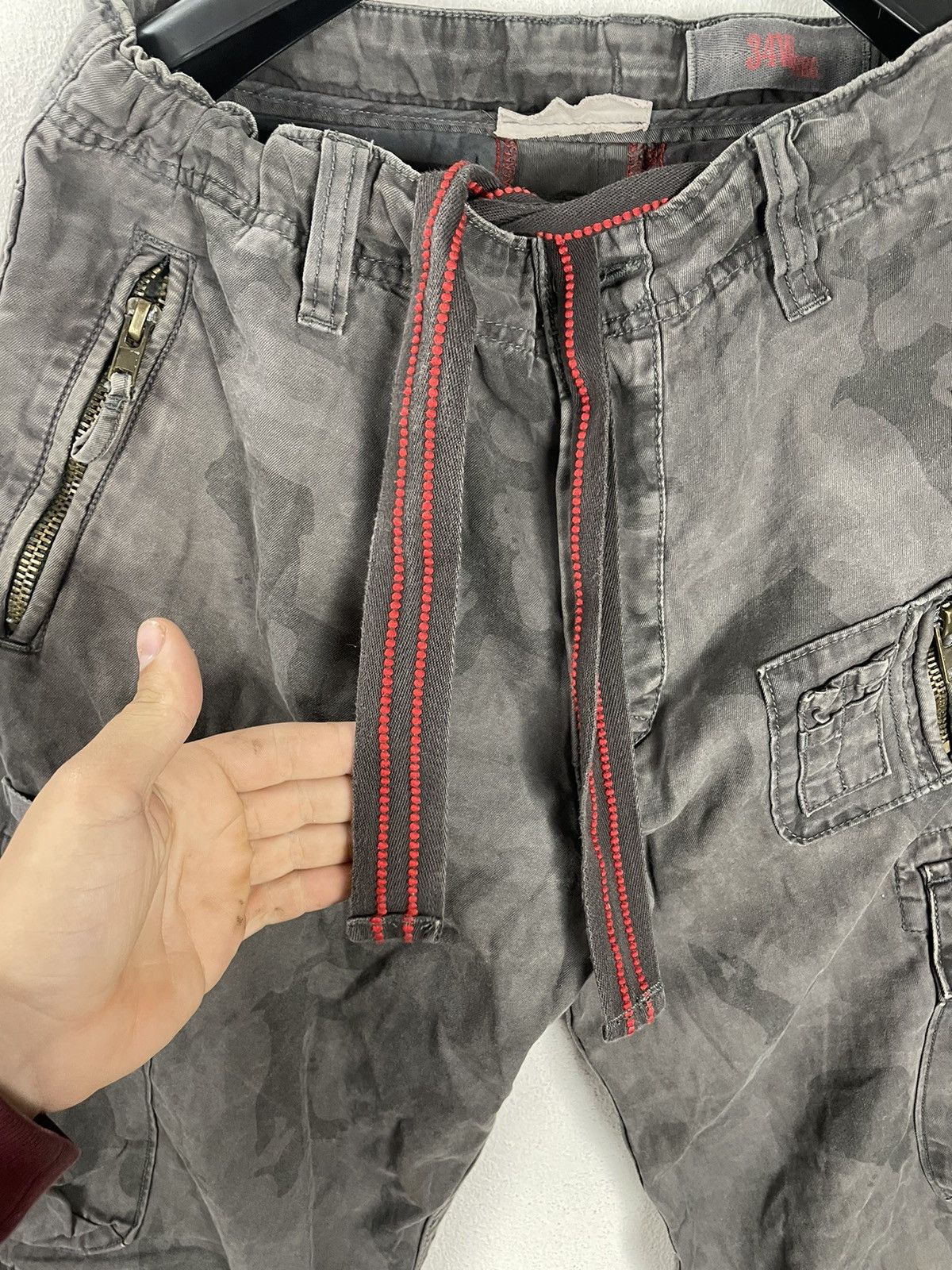 Japanese Brand × Vintage Y2K Japanese Trapper pants avantgarde Size US 34 / EU 50 - 2 Thumbnail