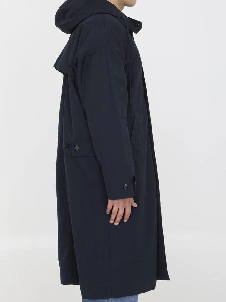 Bottega Veneta o1s1rm0326 Bi-Colour Tech Coat in Navy Size US M / EU 48-50 / 2 - 3 Thumbnail