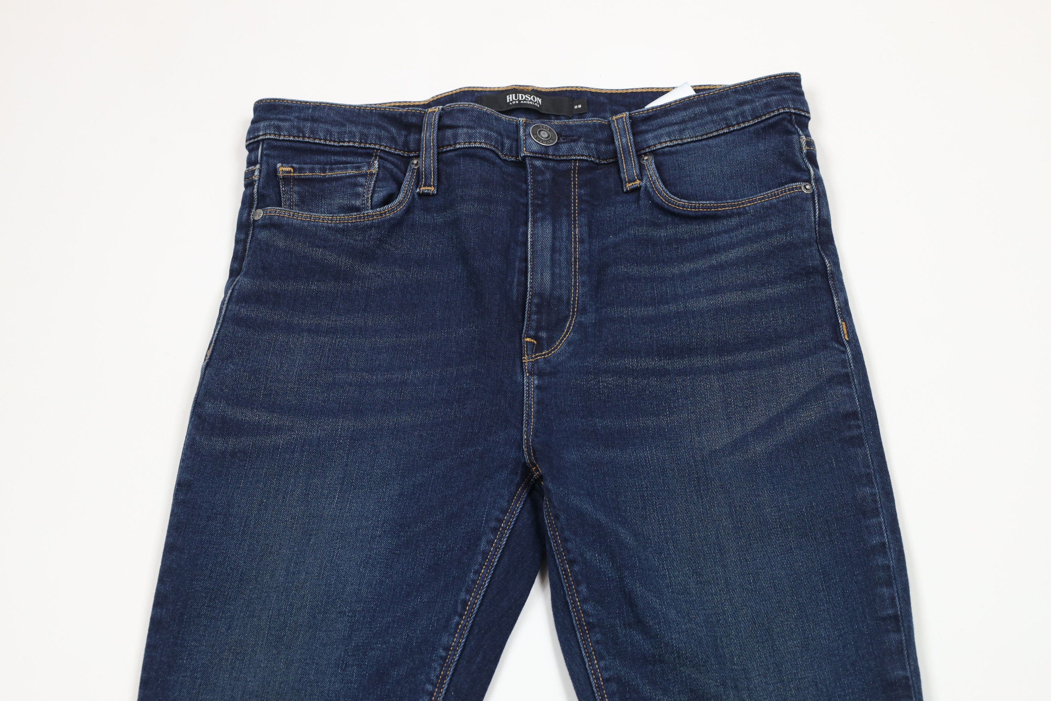 Hudson × Vintage Hudson Jeans Stretch Barbara Super Skinny Denim Jeans Blue Size 28" / US 6 / IT 42 - 2 Thumbnail