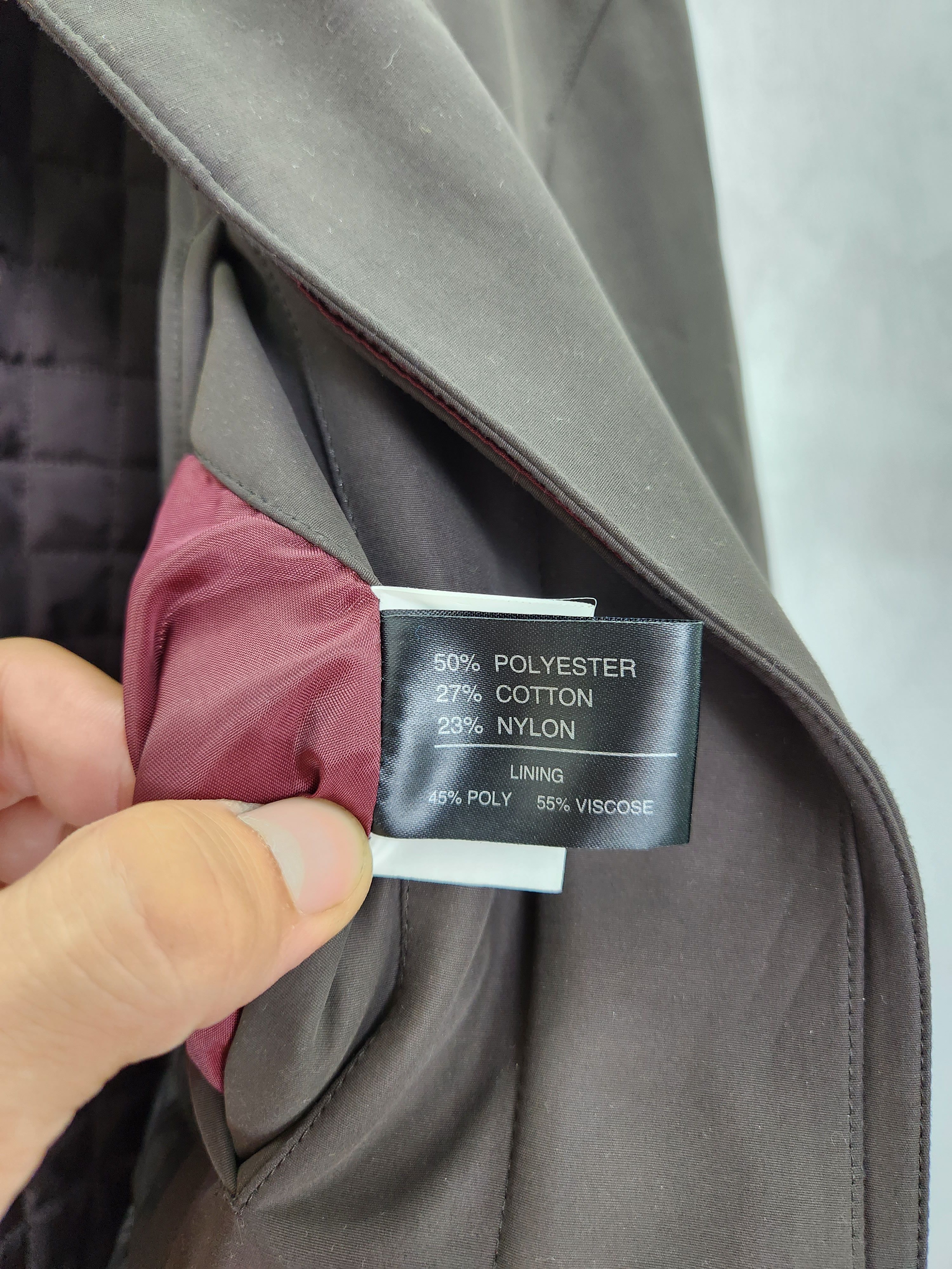 Balmain Balmain Paris Vintage 90's Trench Coat middle length Jacket Size US M / EU 48-50 / 2 - 12 Thumbnail
